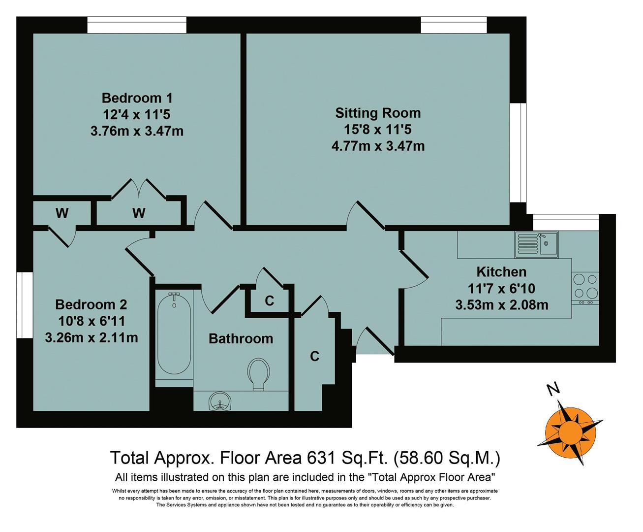 62, Daisy Bank, Abingdon floorplan