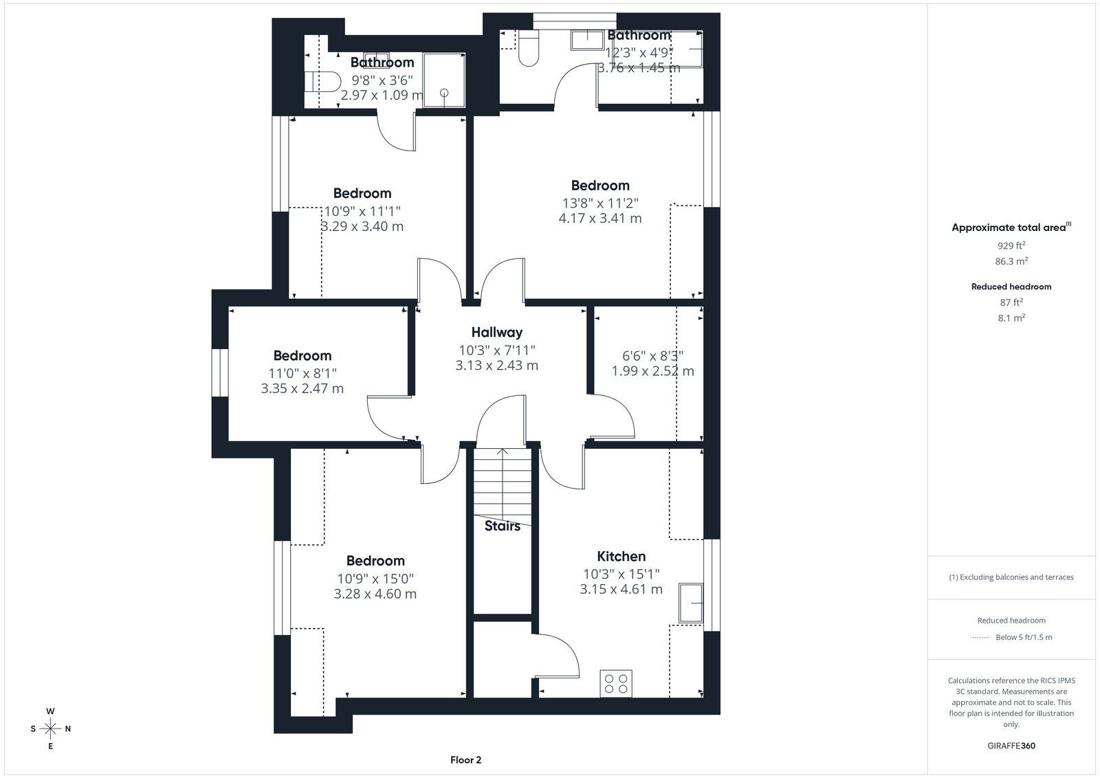 Leeside, Mount Pleasant South, Whitby floorplan