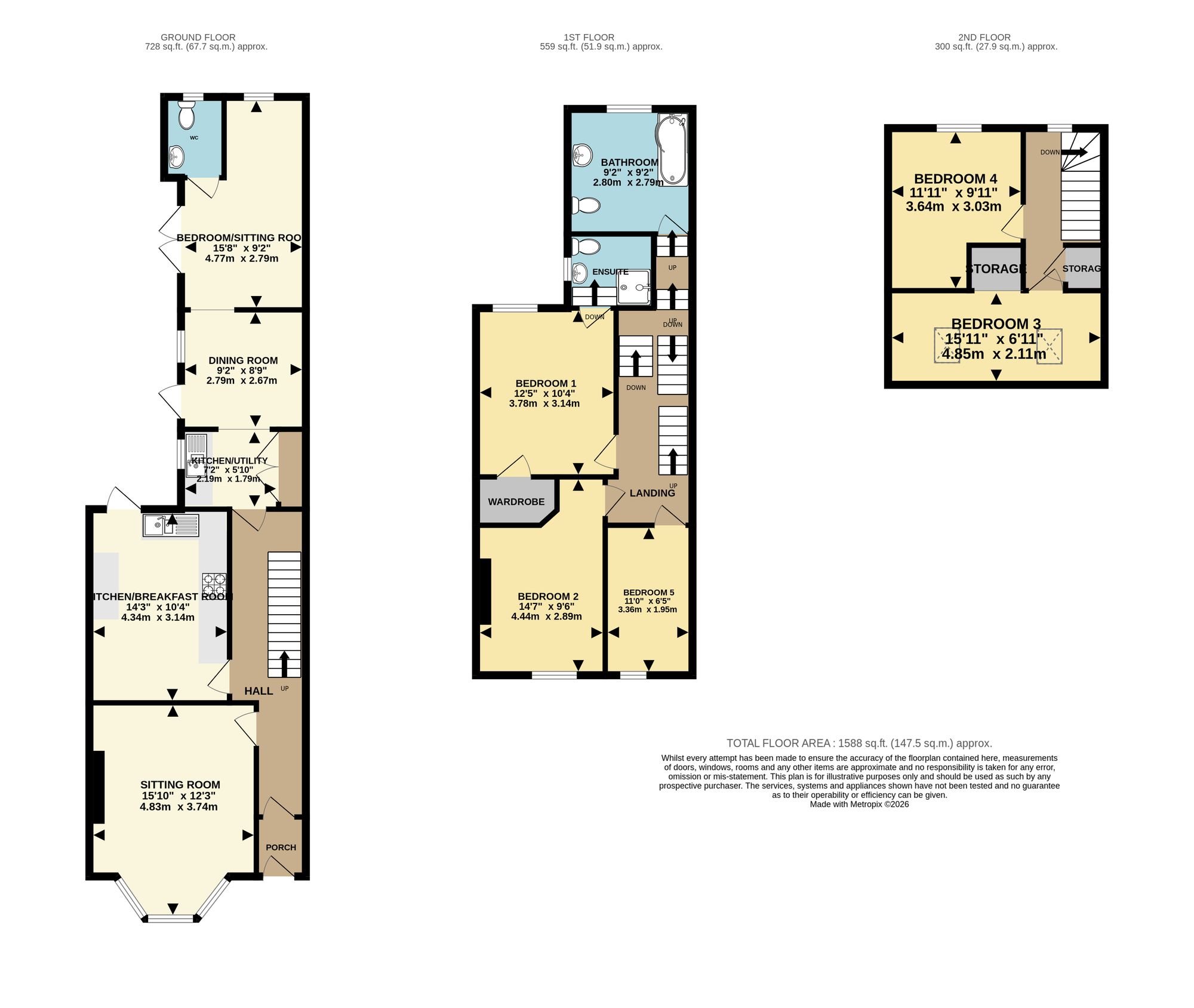 273 Babbacombe Road, Torquay floorplan