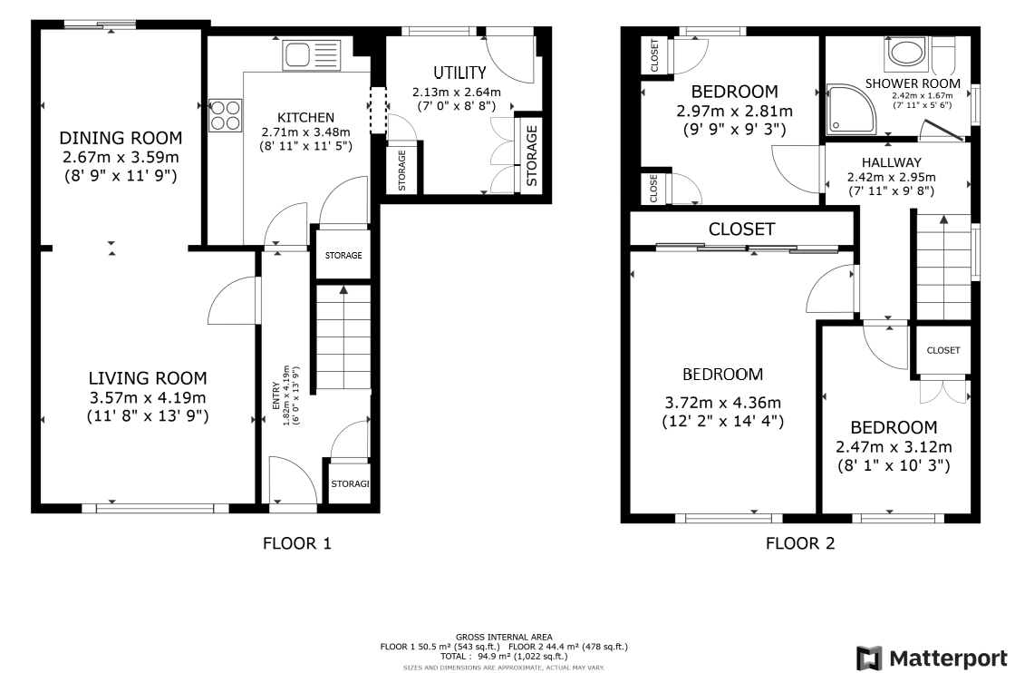 Lychgate Road, Tullibody, Stirling FK10, 3 bedroom semidetached house