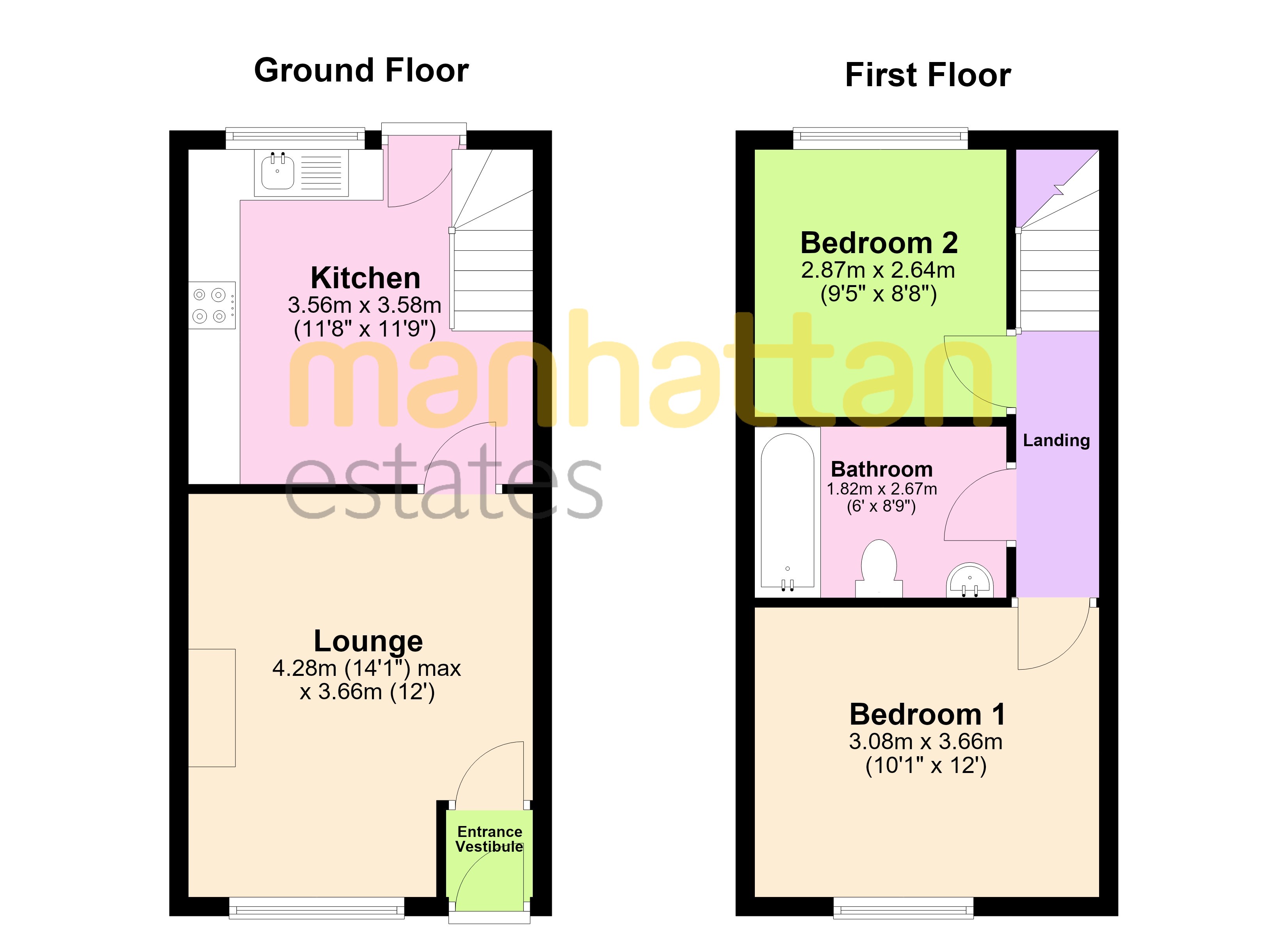 Clarke Street, Bolton floorplan
