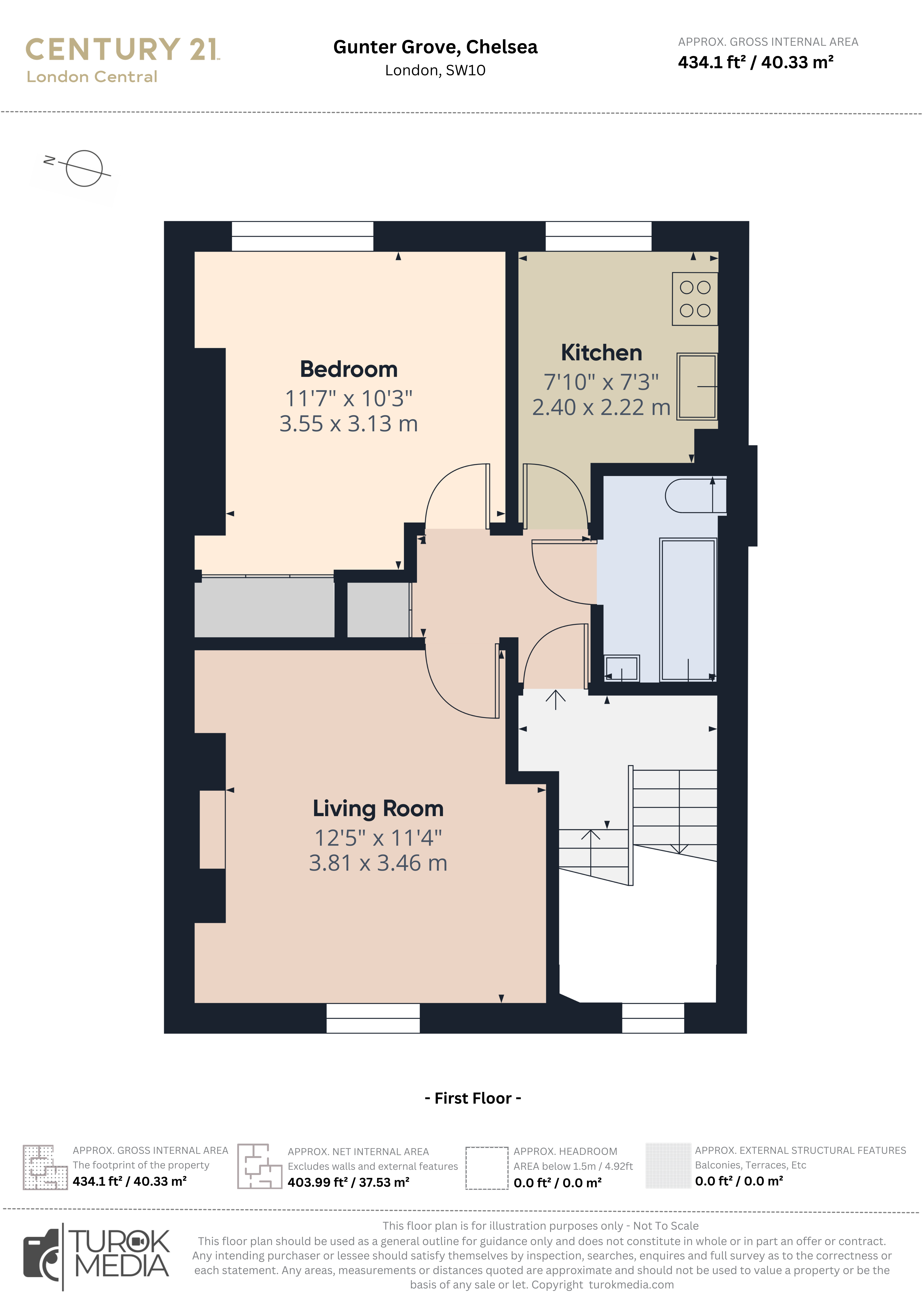 16, Gunter Grove, LONDON floorplan