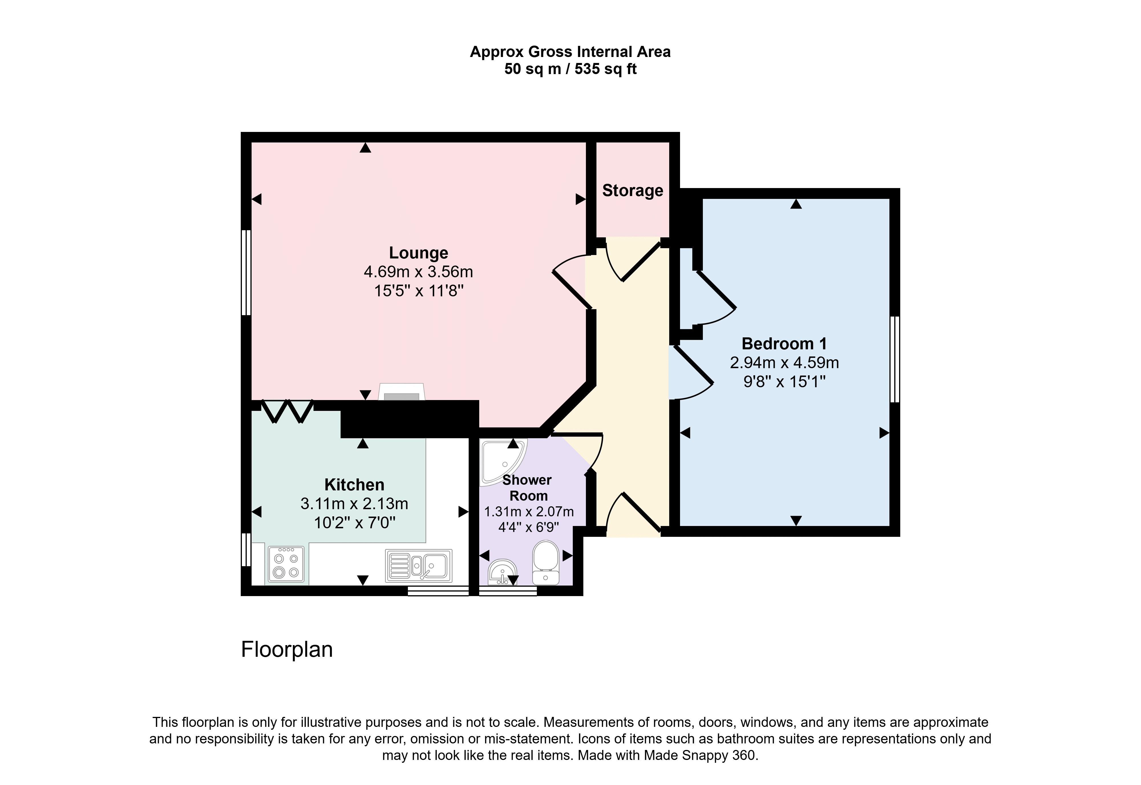 12, Turnbull Avenue, Alexandria floorplan