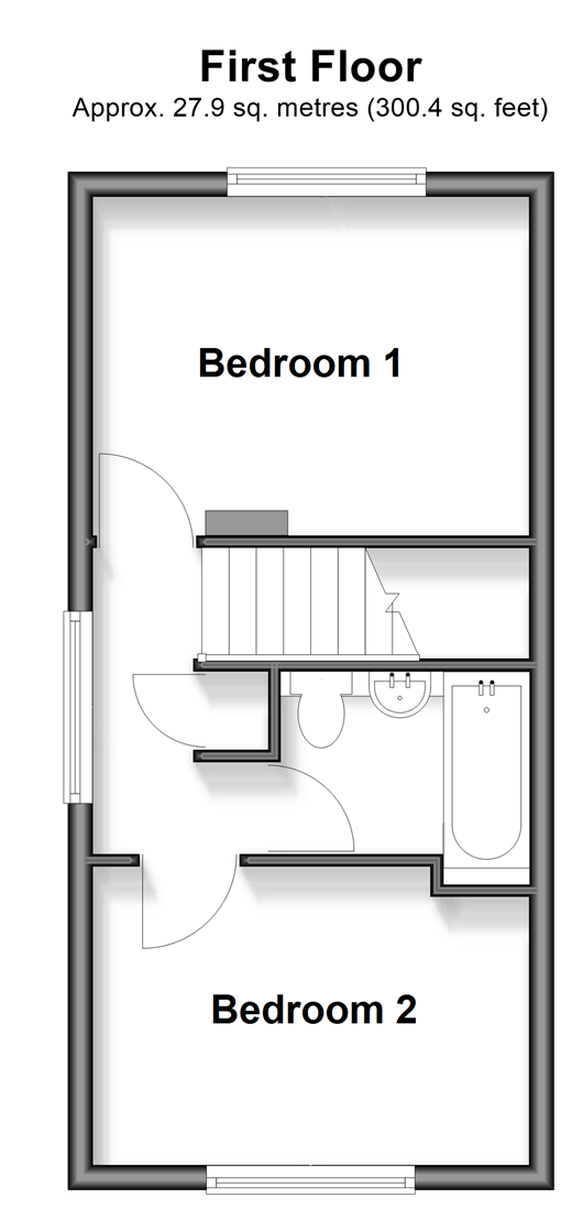 Aveling Close, Purley floorplan