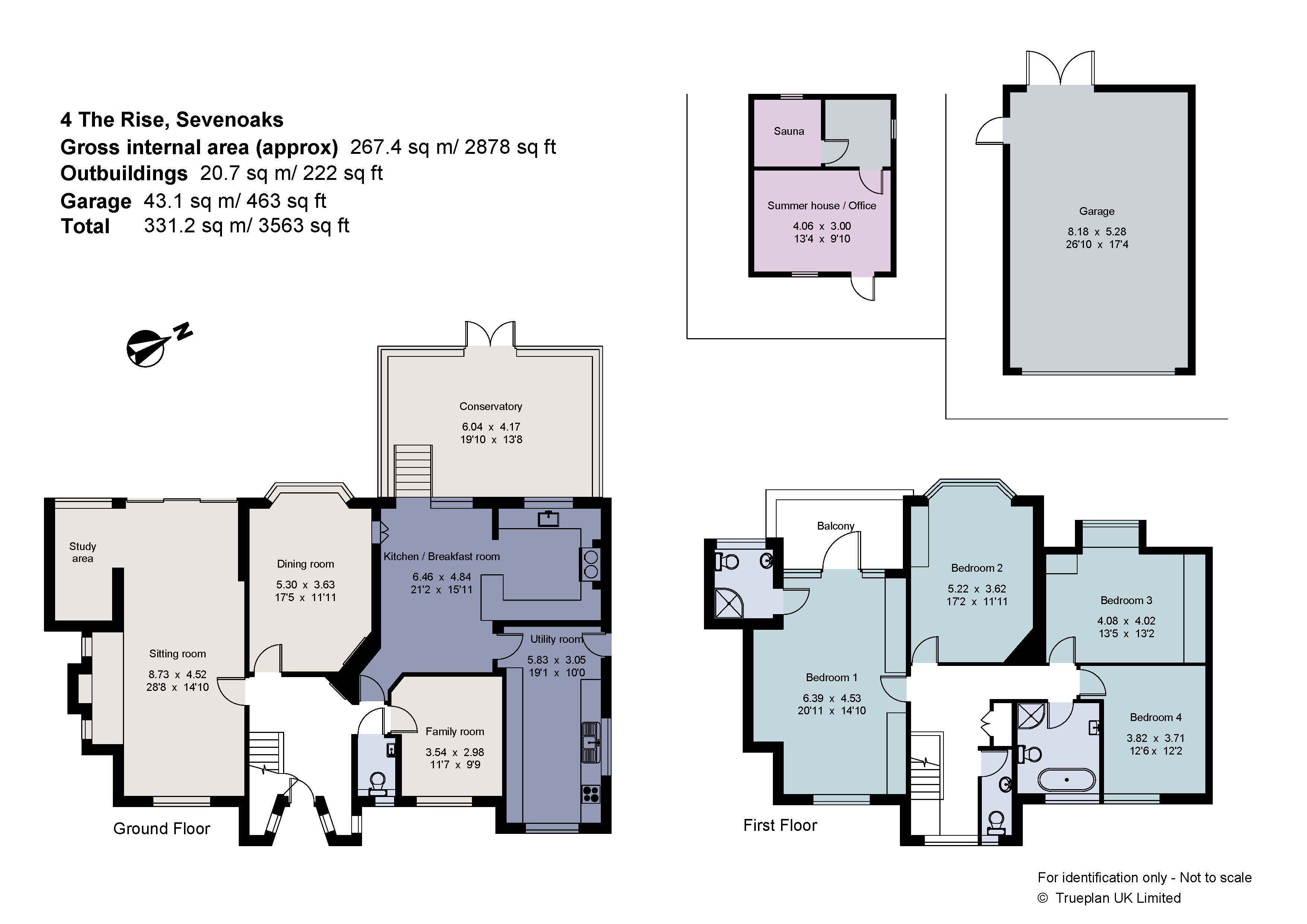 4, The Rise, Kent floorplan