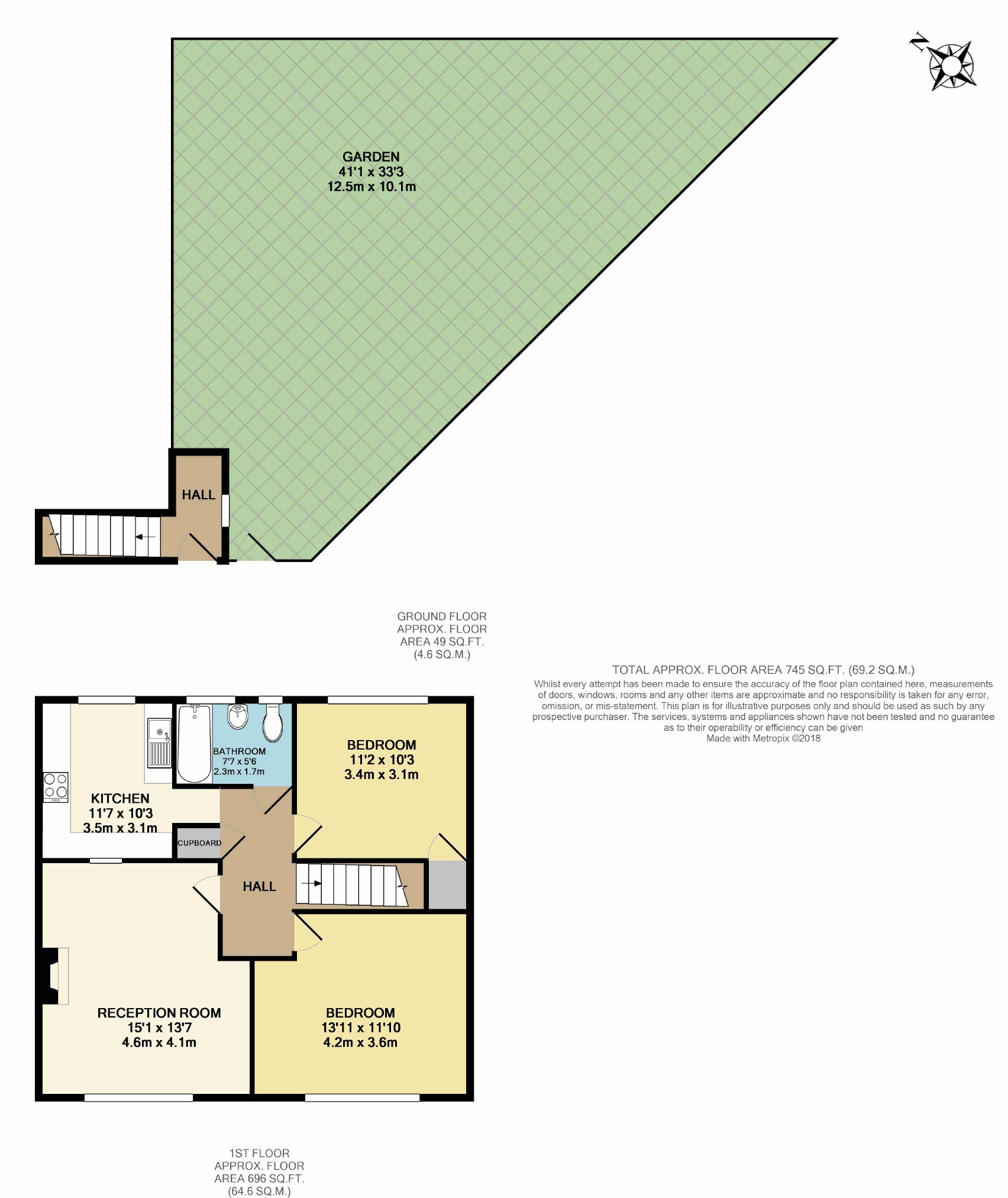 2 Bedrooms Maisonette for sale in Victoria Close, New Barnet, Barnet EN4