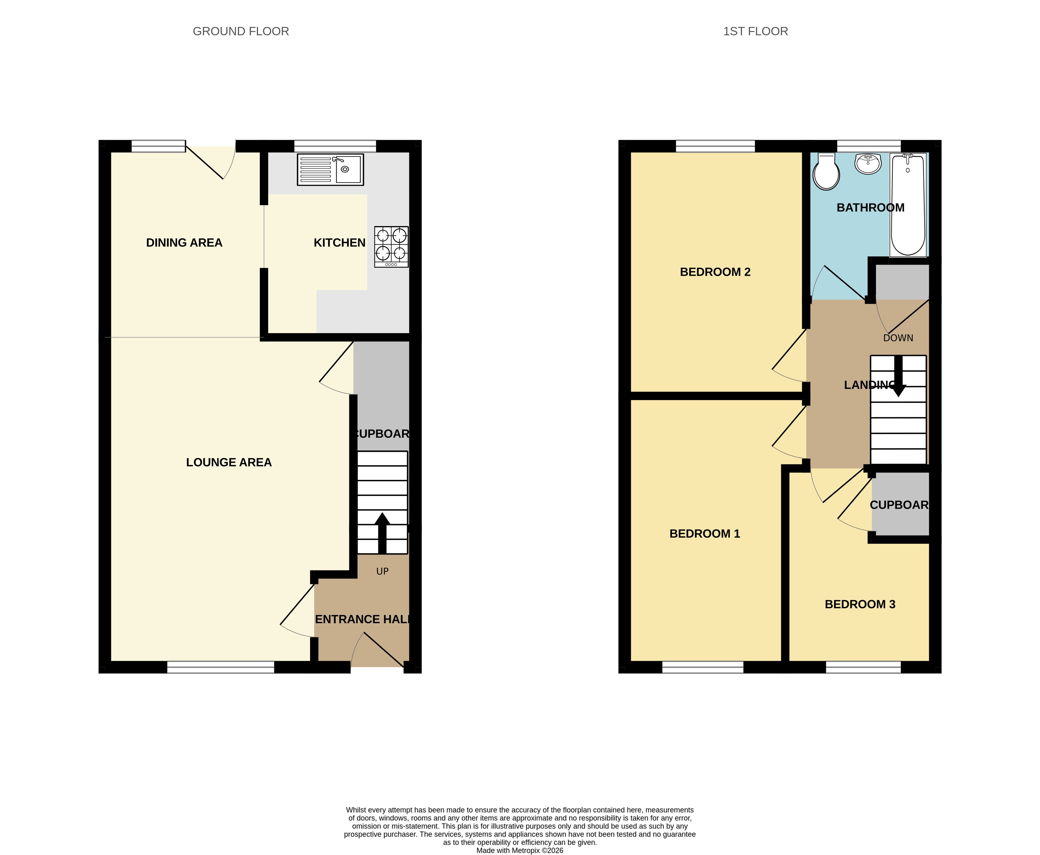 30, Beatty Walk, Derbyshire floorplan