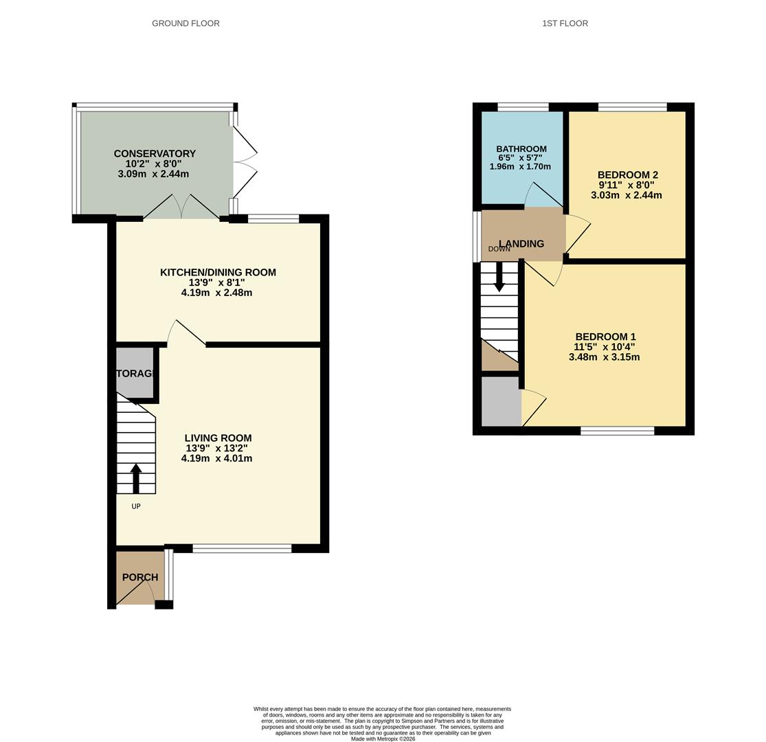 5, Afan Close, Kettering floorplan