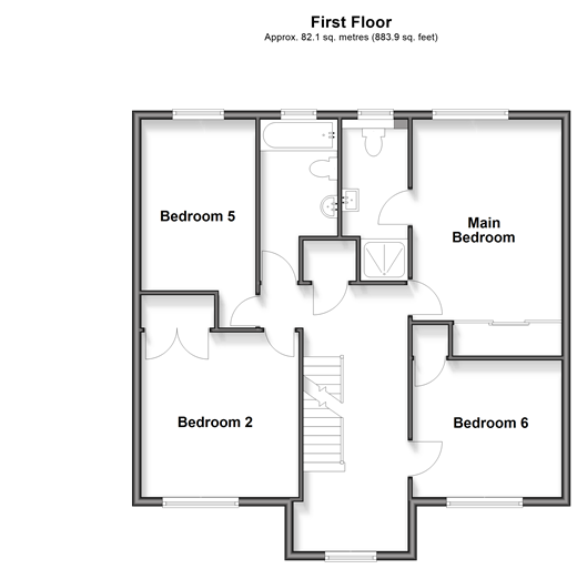 West Meads, Horley floorplan