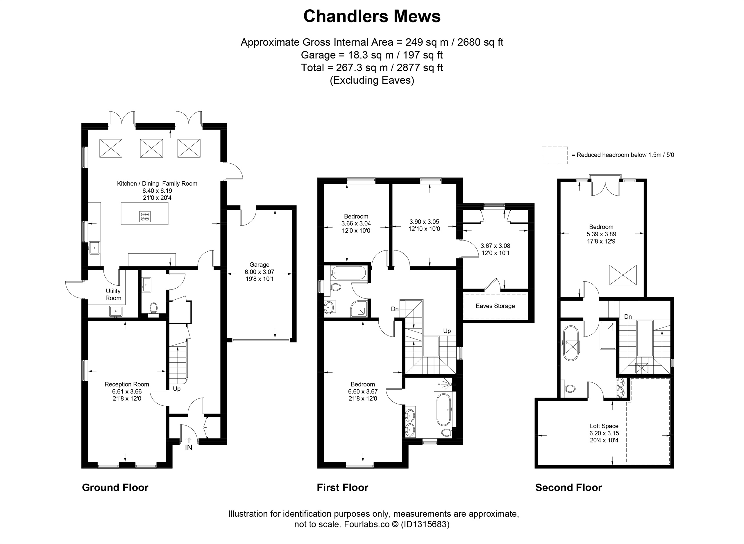 2, Chandlers Court, Tring Road, Tring floorplan
