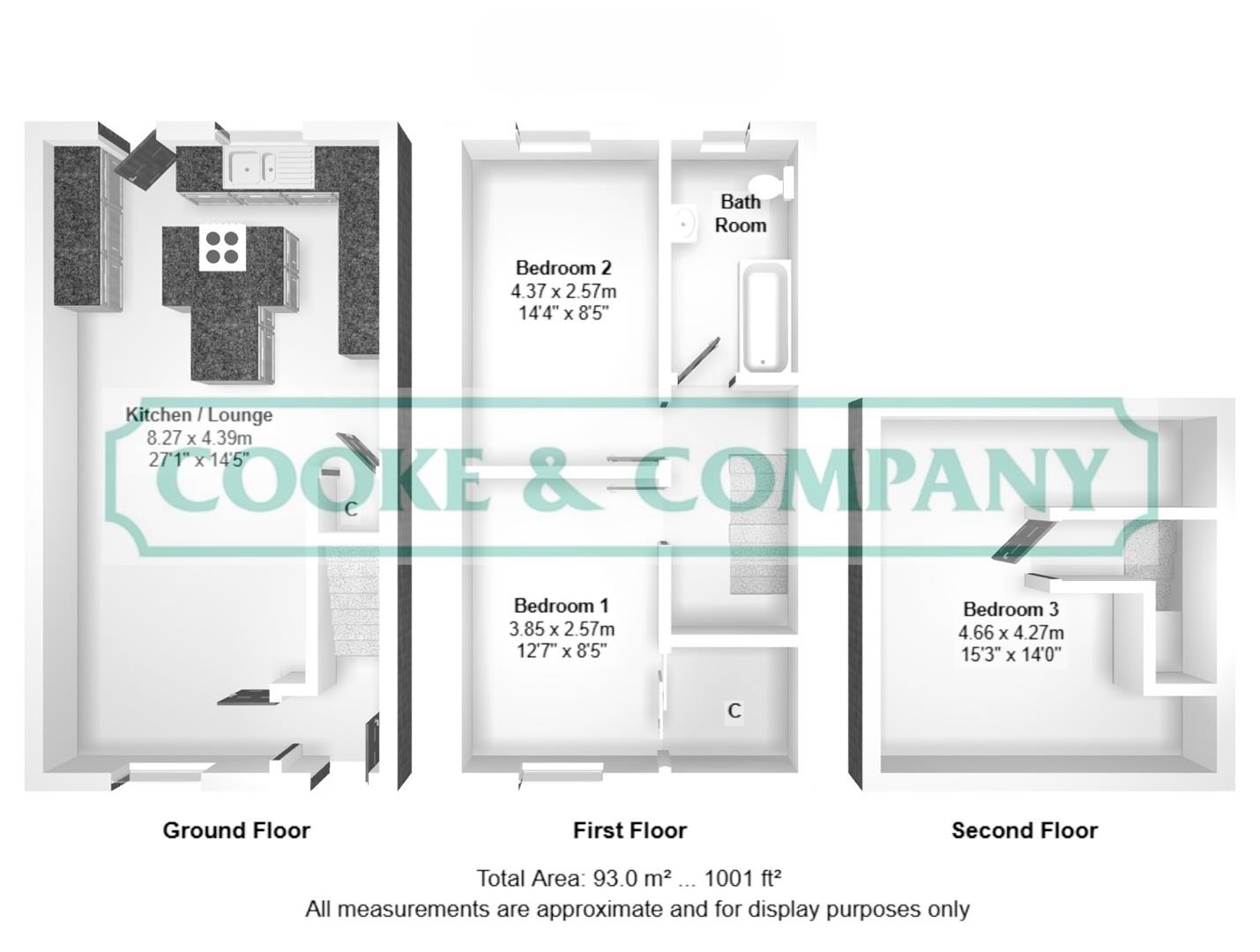 48, Rydal Street, Leigh floorplan