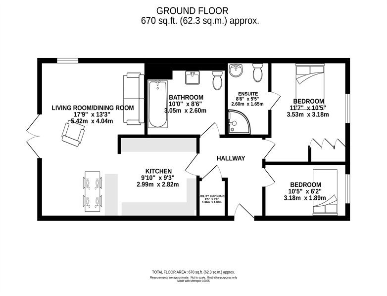 Apartment 21, 17a, West Timperley, Altrincham floorplan