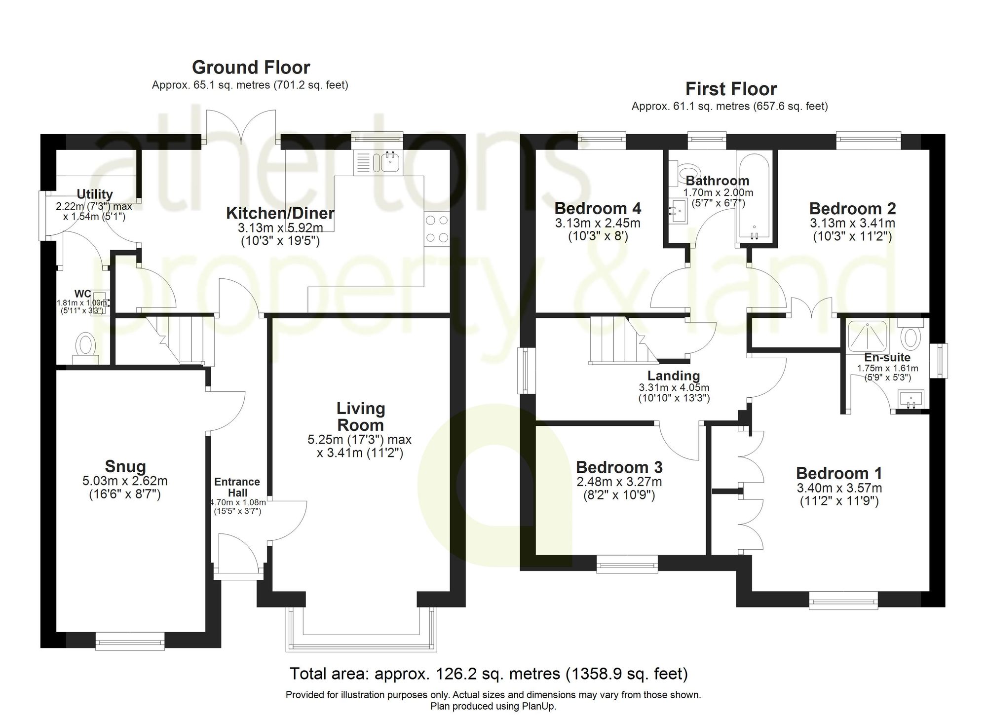 2 Nab Rise, Clitheroe floorplan