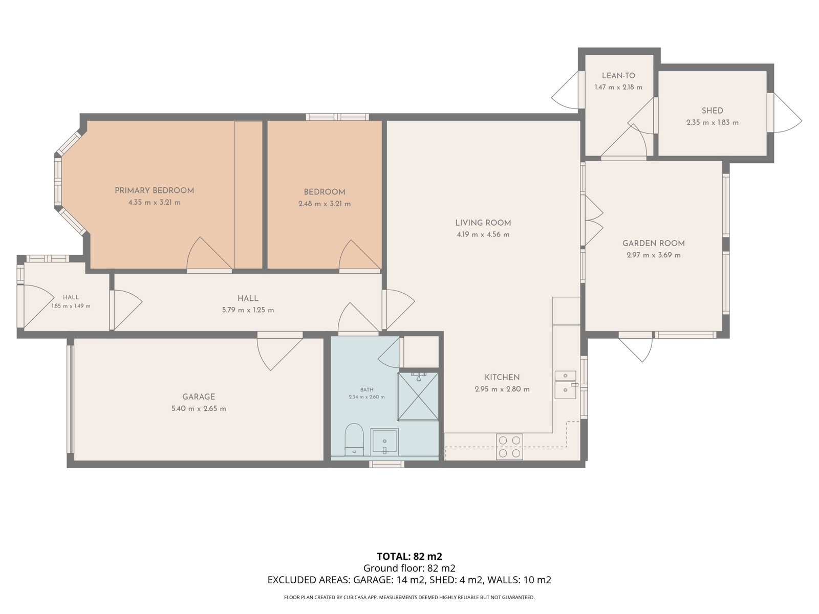 4, New Avenue, Leicester floorplan