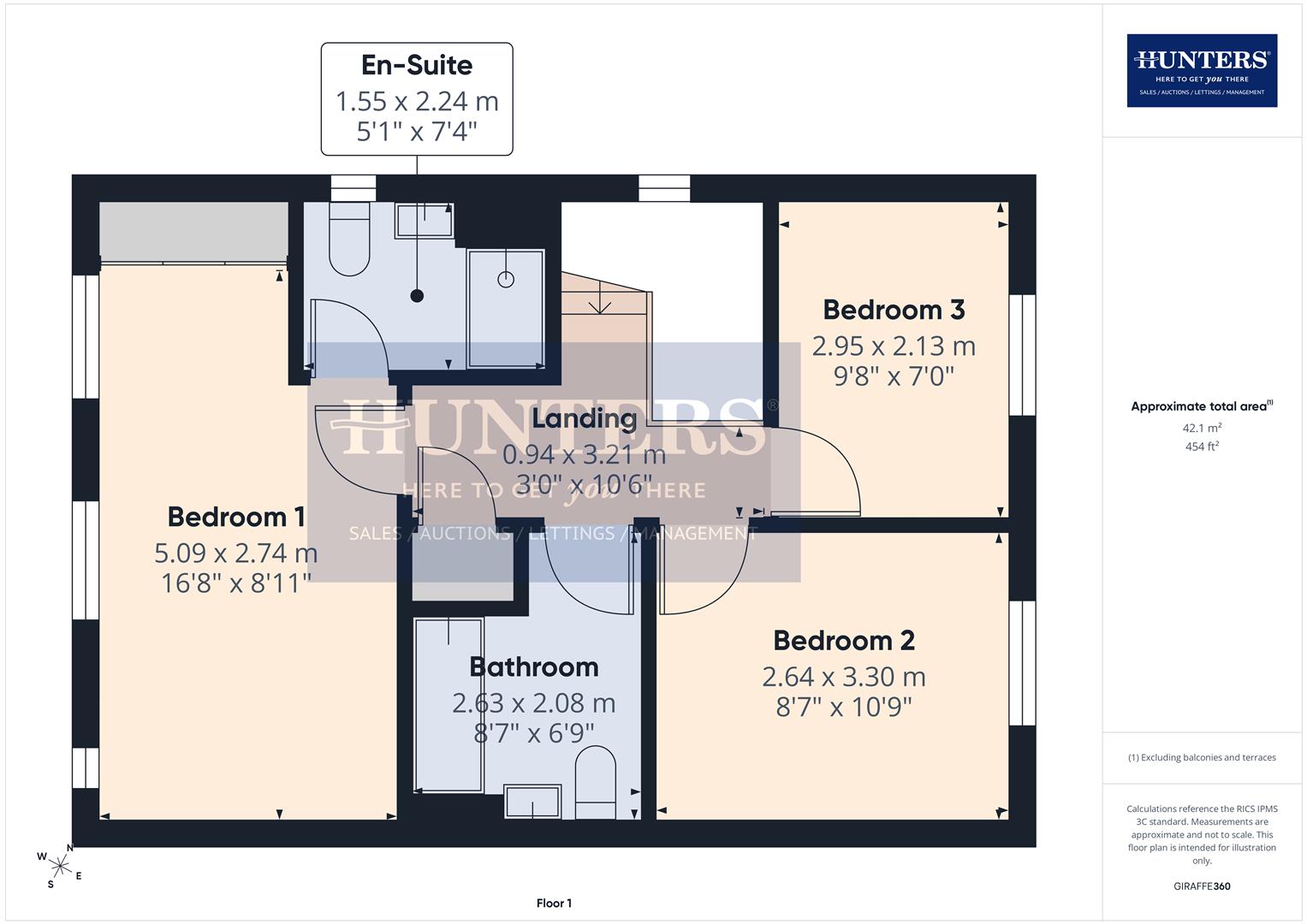 95, Baneberry Drive, Sunderland floorplan