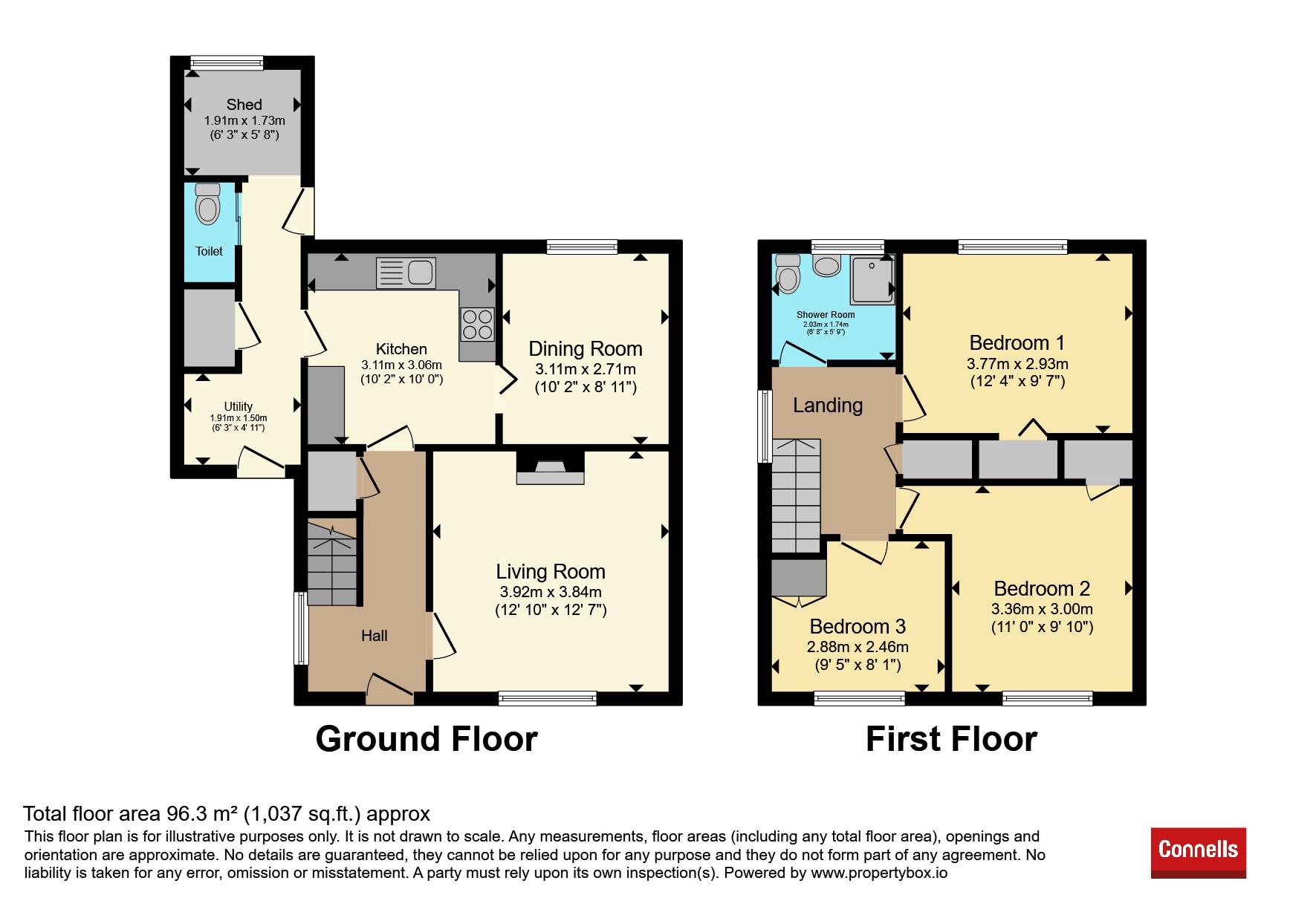 24, Highfield Road, Birmingham floorplan