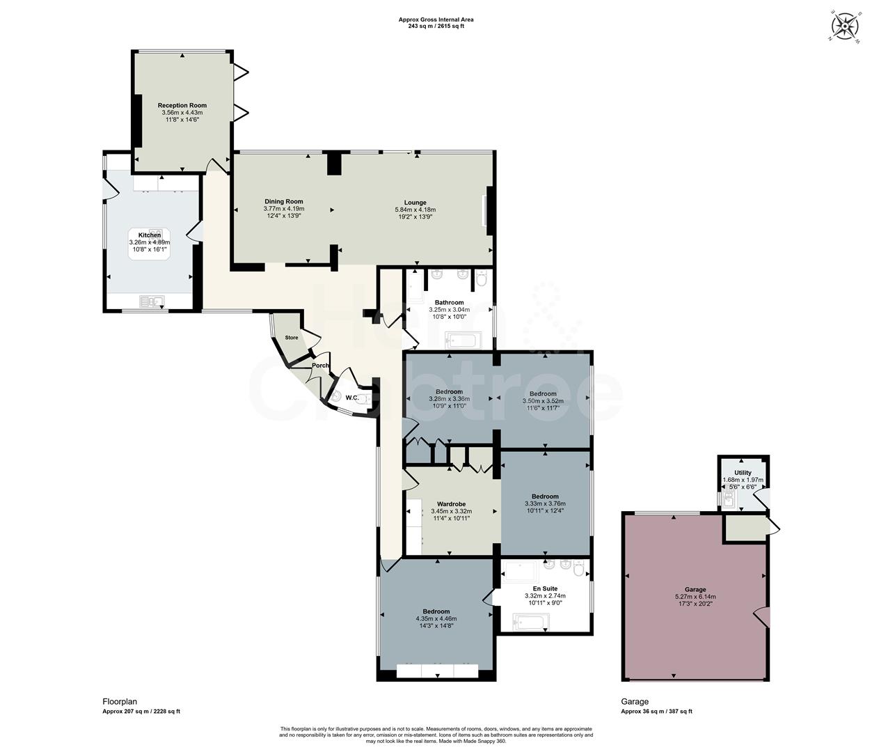 The Conifers, 127, Fairwater Road, Cardiff floorplan