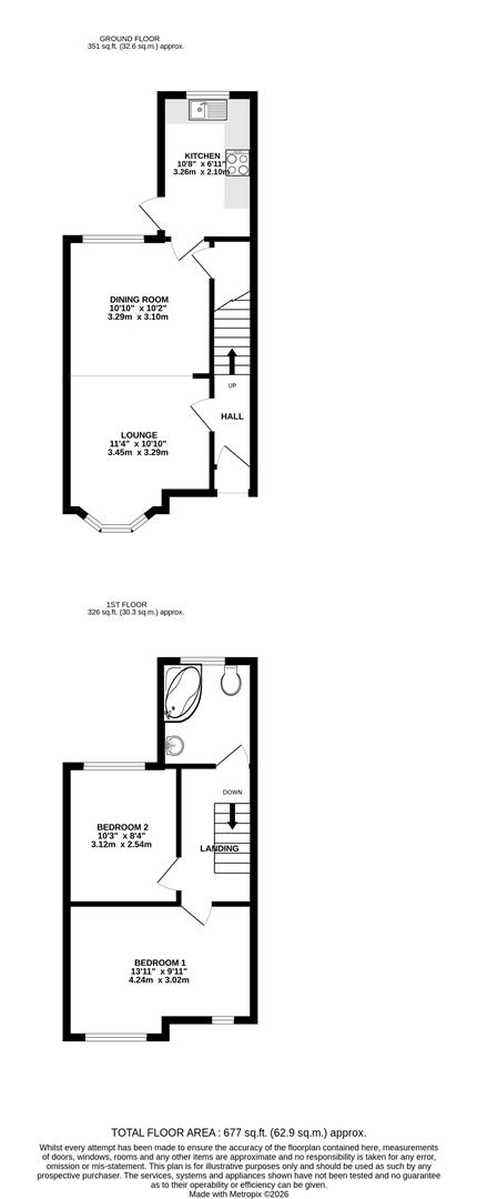 12, Padcroft Road, West Drayton floorplan