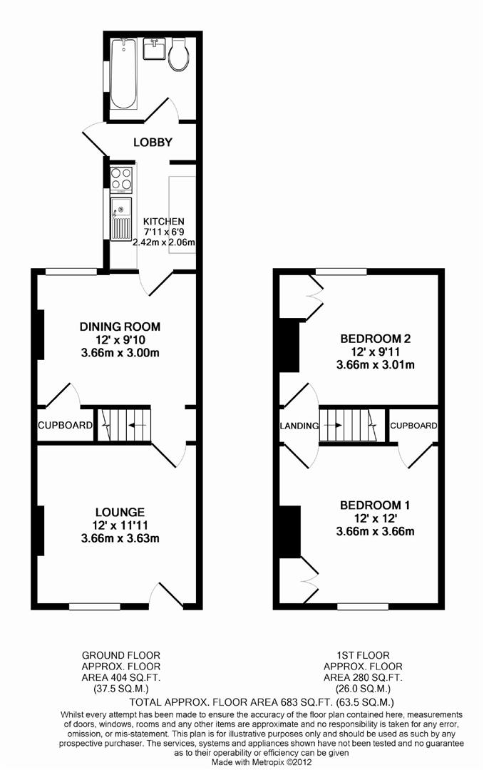 2 Bedrooms Terraced house to rent in Borden Lane, Sittingbourne ME10