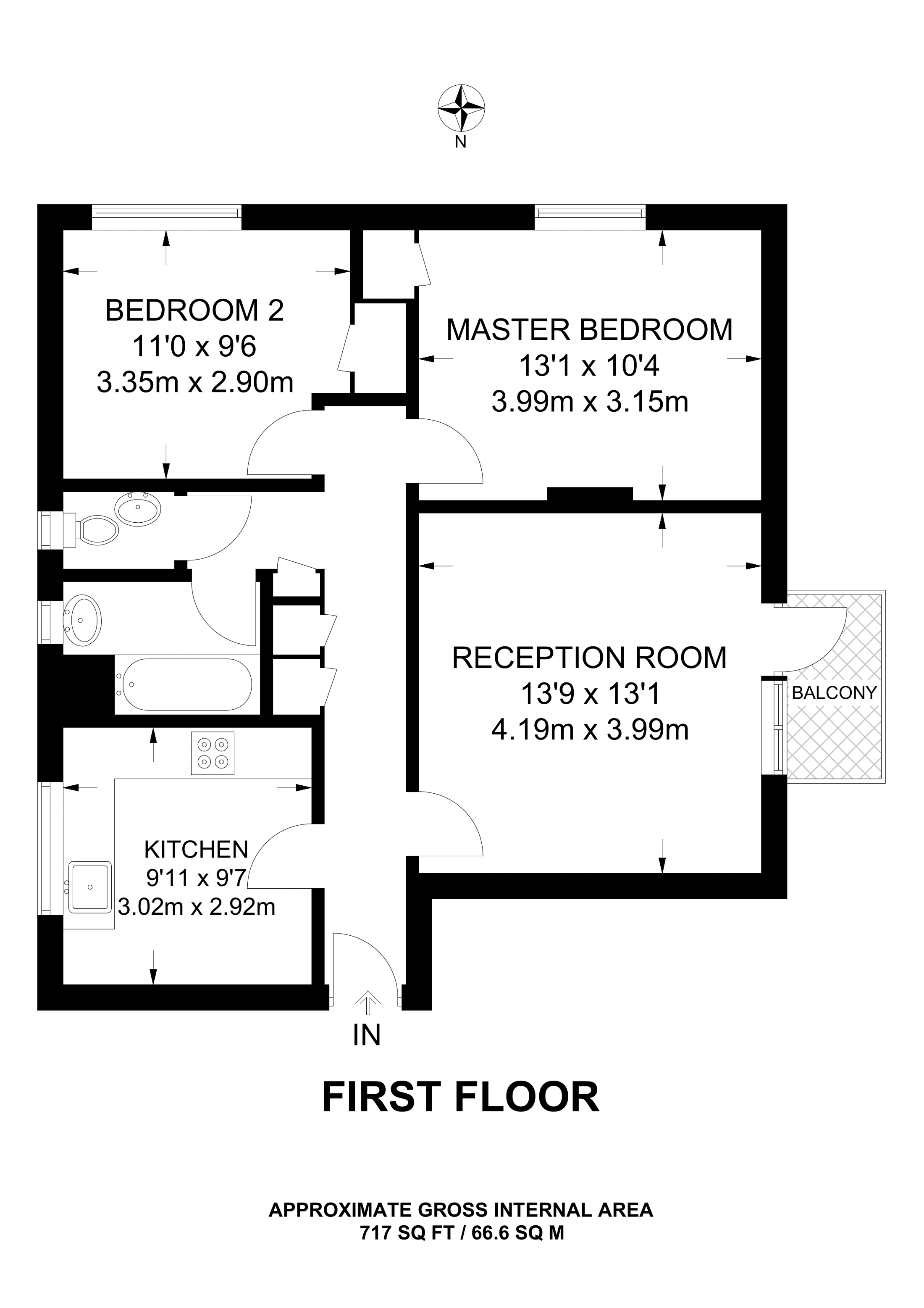 2 Bedrooms Flat for sale in Kingsnympton Park, Kingston KT2