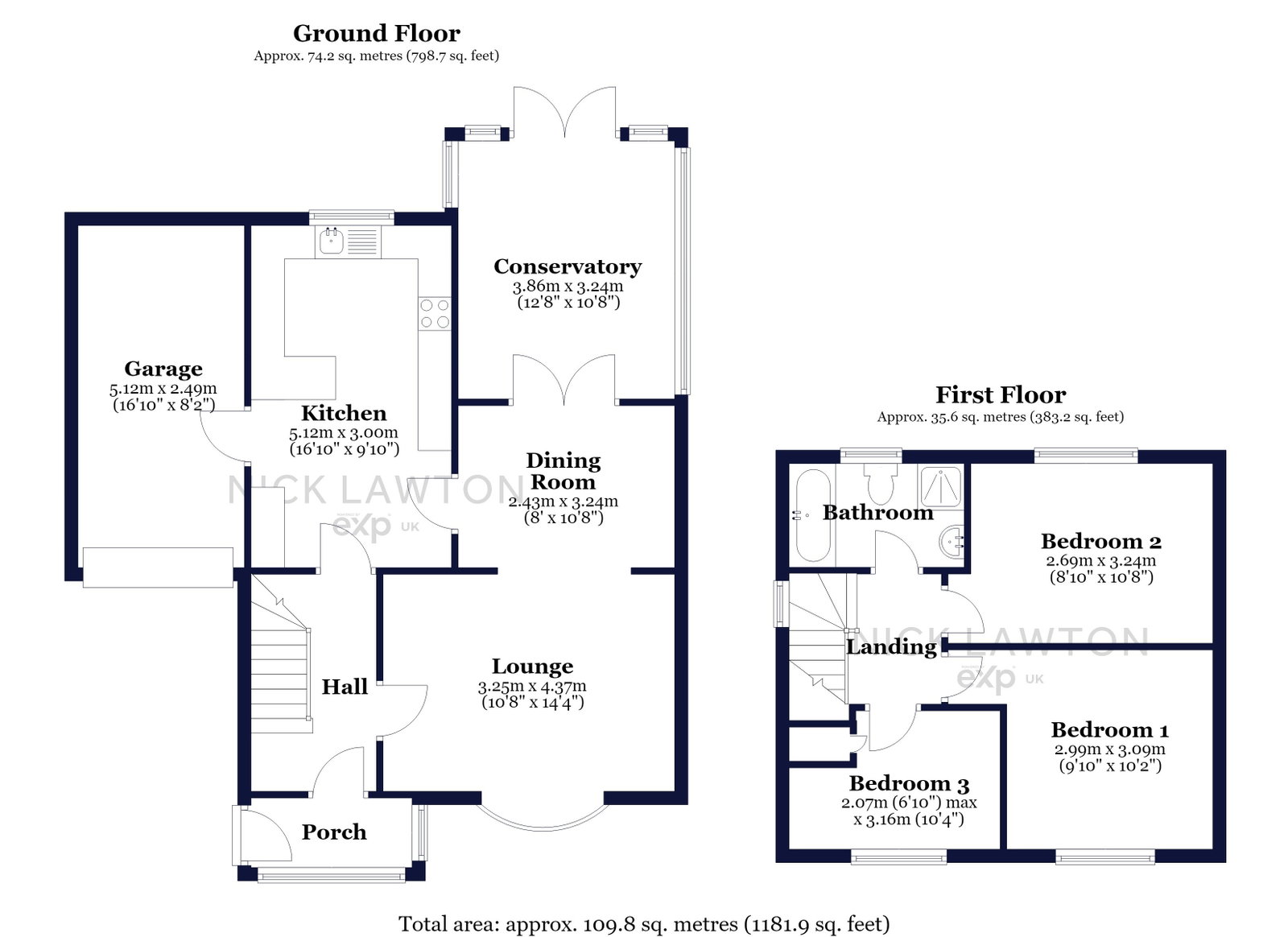 5, Farr Way, Mansfield floorplan