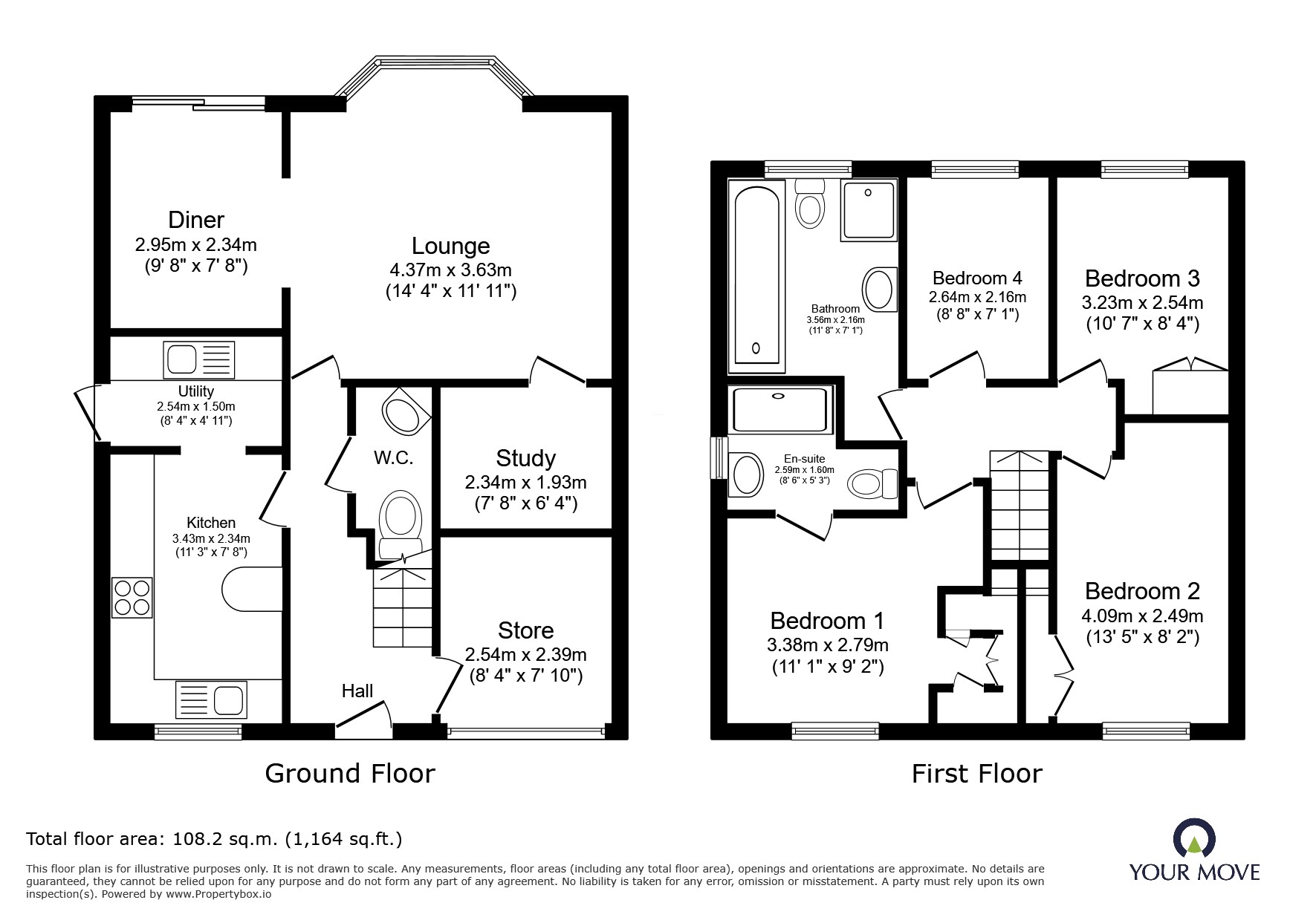 Vyner Close, Braunstone floorplan