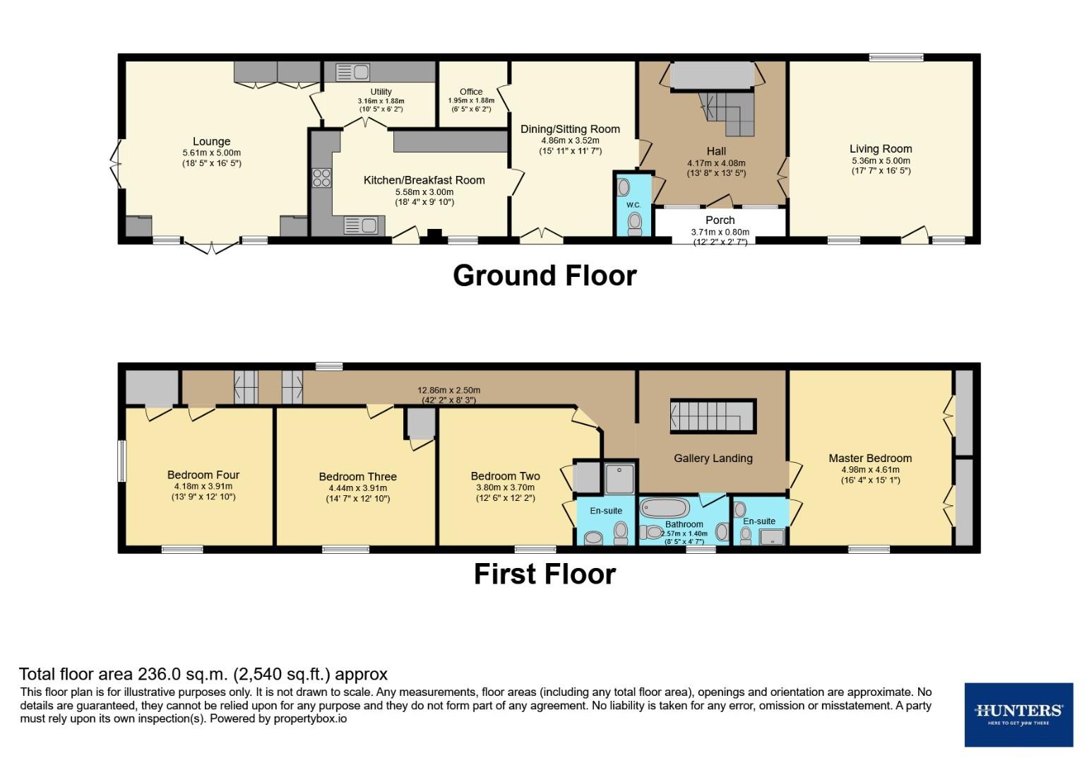The Coach House, Grange Lane, Lichfield floorplan