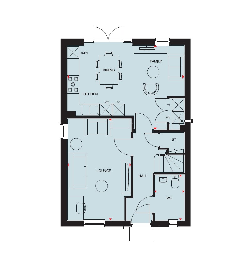 H9346140, Azalea Lane, Witham St Hughs, Lincoln floorplan