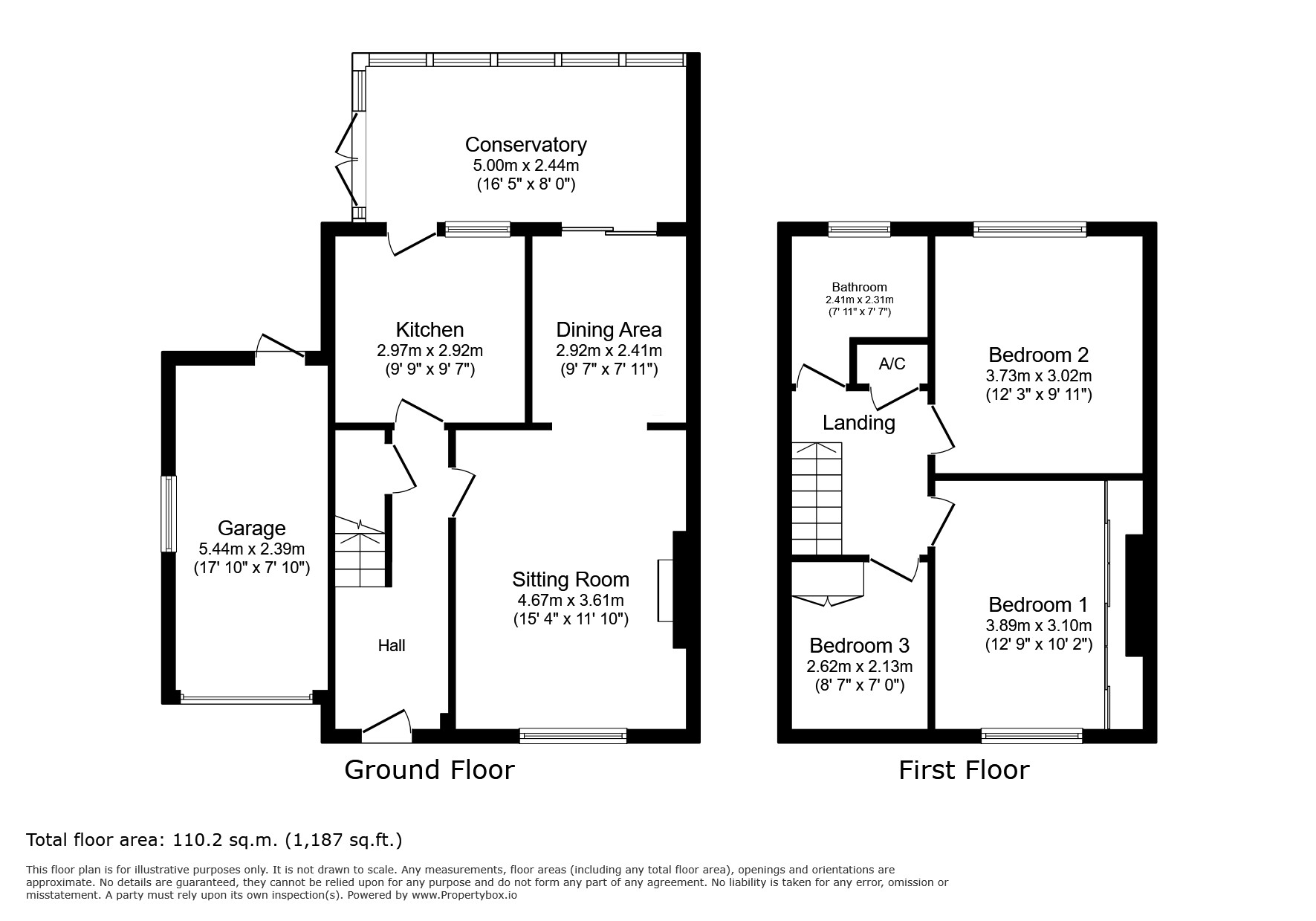 147, Winchester Road, Grantham floorplan