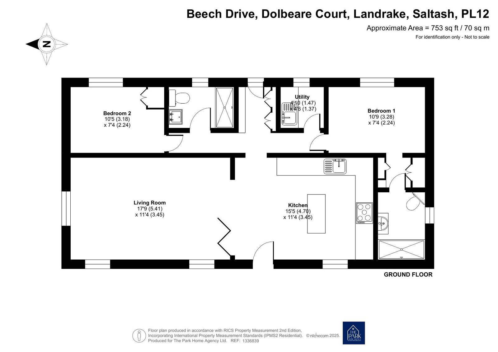 Dolbeare Court,2 Beech Drive, Saltash floorplan
