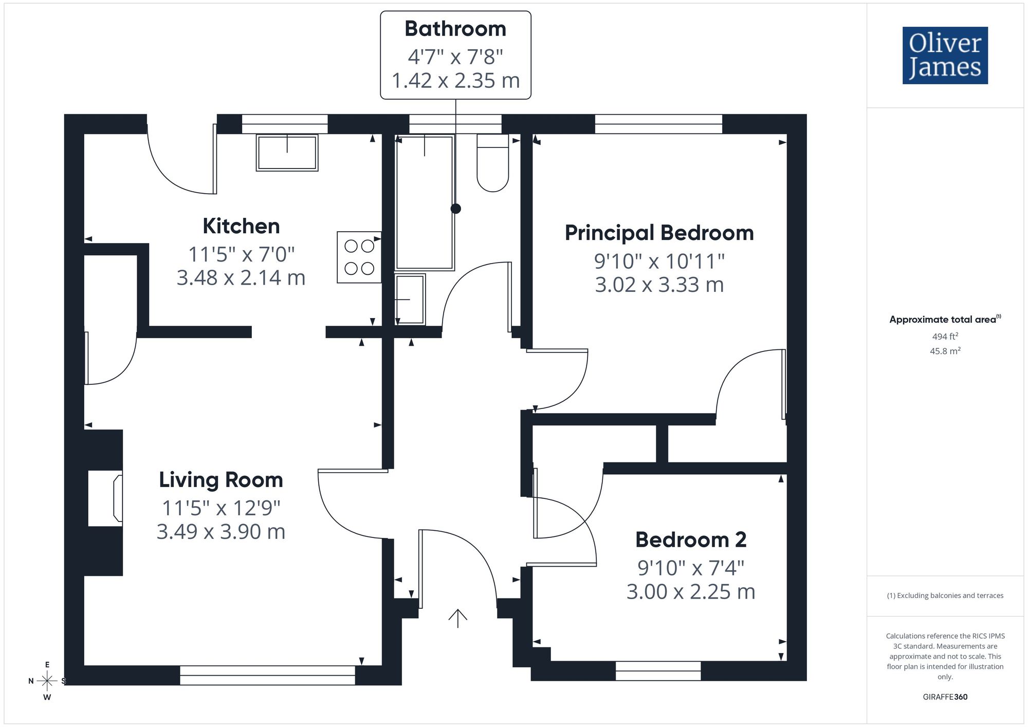 13 Pingle Bank, Peterborough floorplan