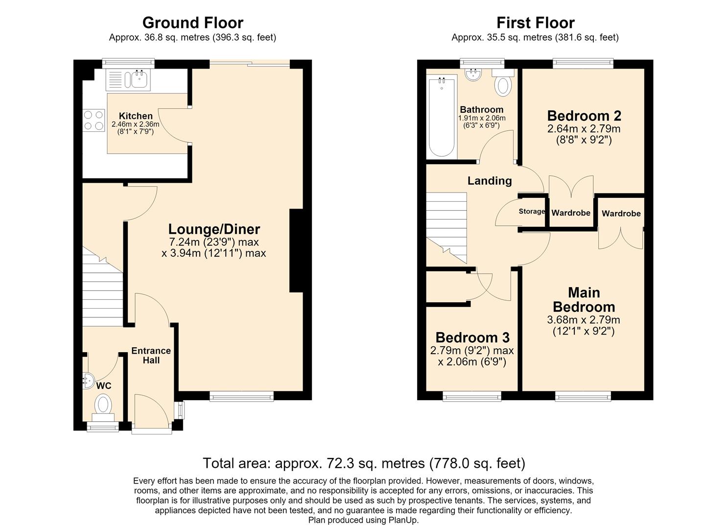 10, Tamarind Mews, Eaton floorplan