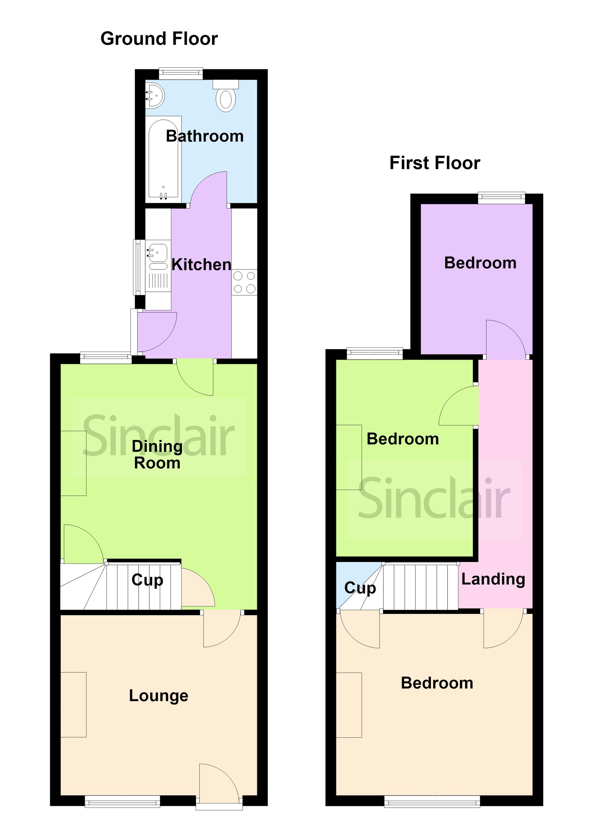 278 Thornborough Road, Coalville floorplan
