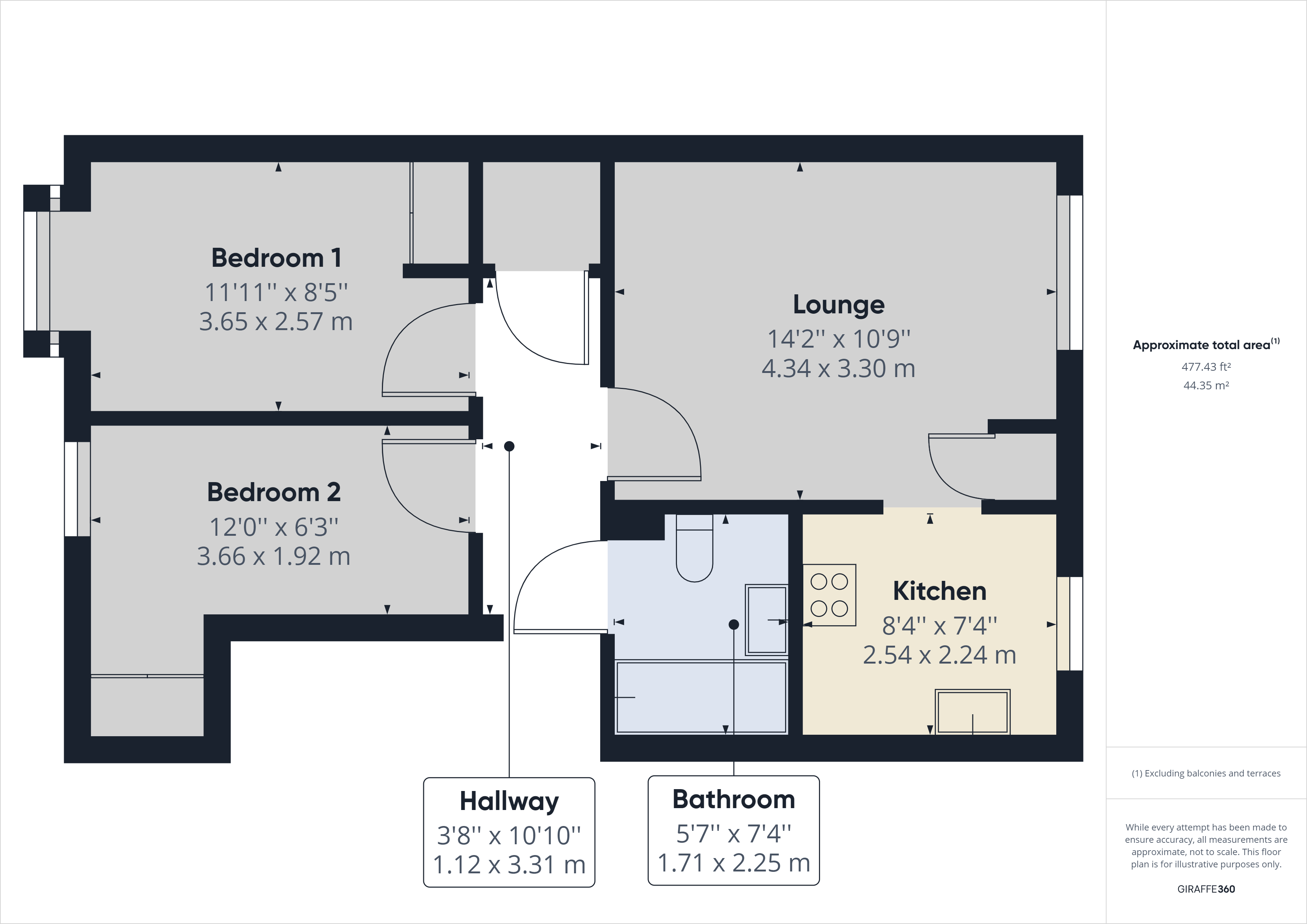 Penshurst Avenue, Hessle floorplan