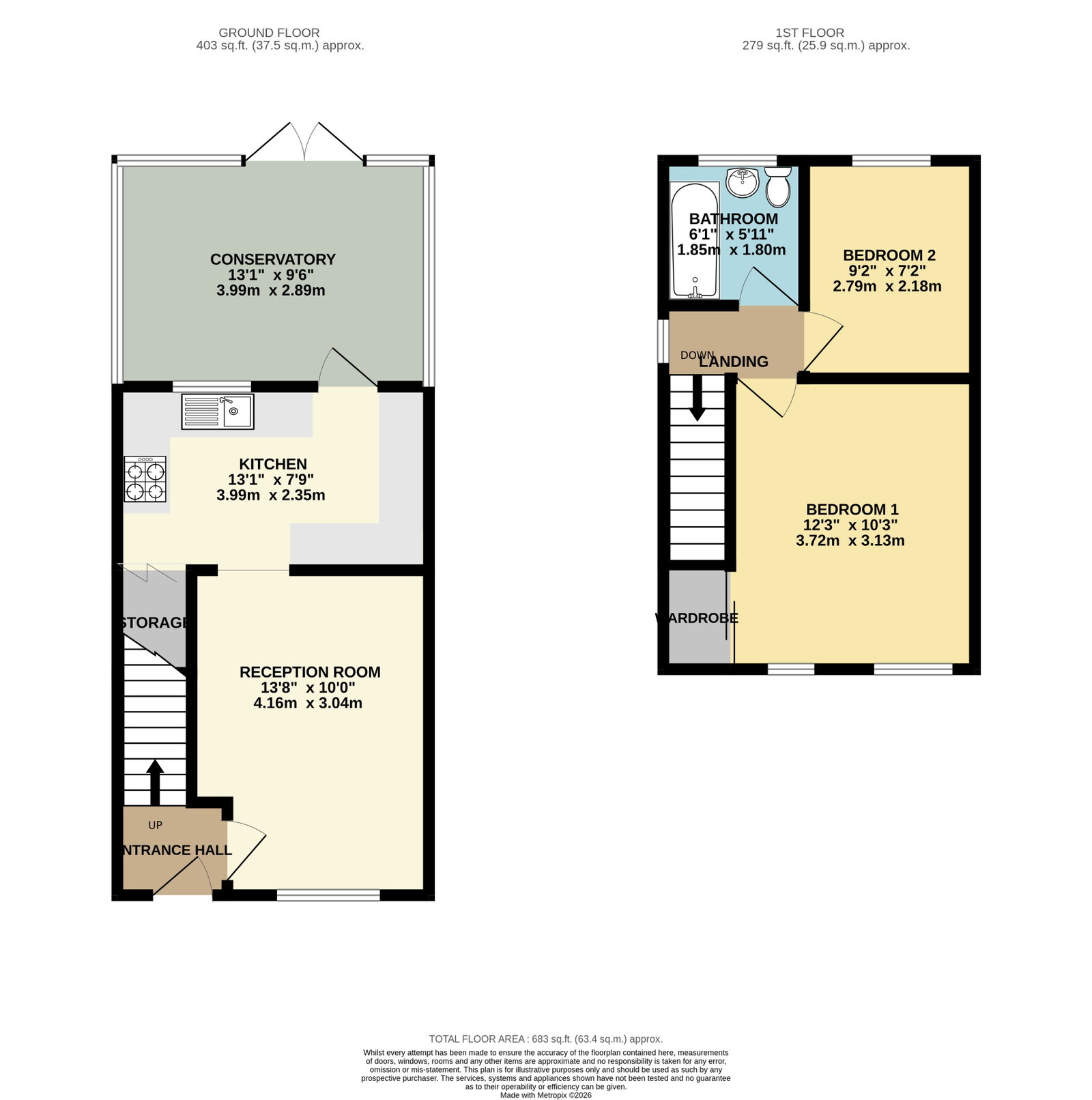 21, Brayford Avenue, Brierley Hill floorplan