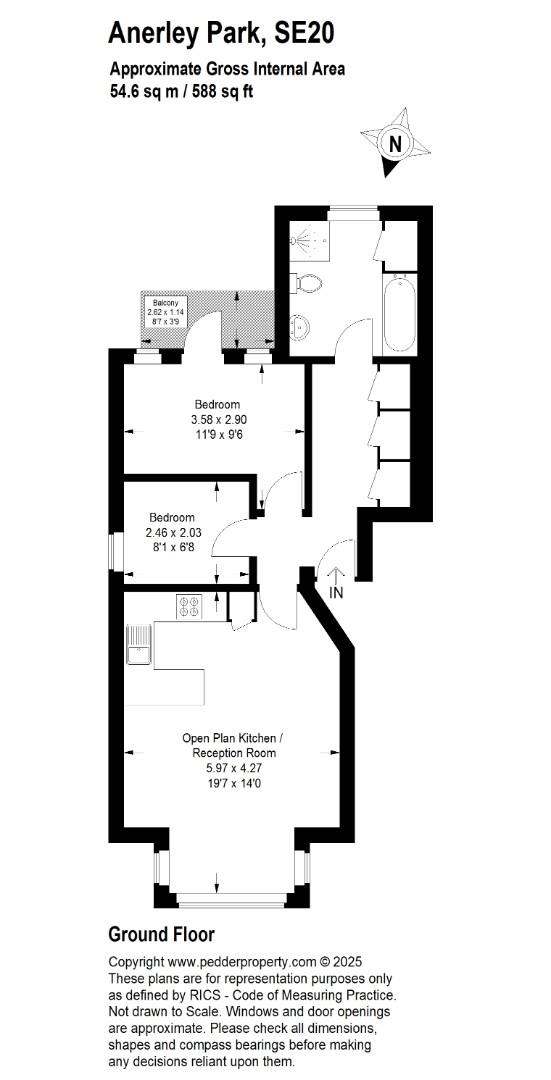 Anerley Park, Anerley, London, SE20 floorplan