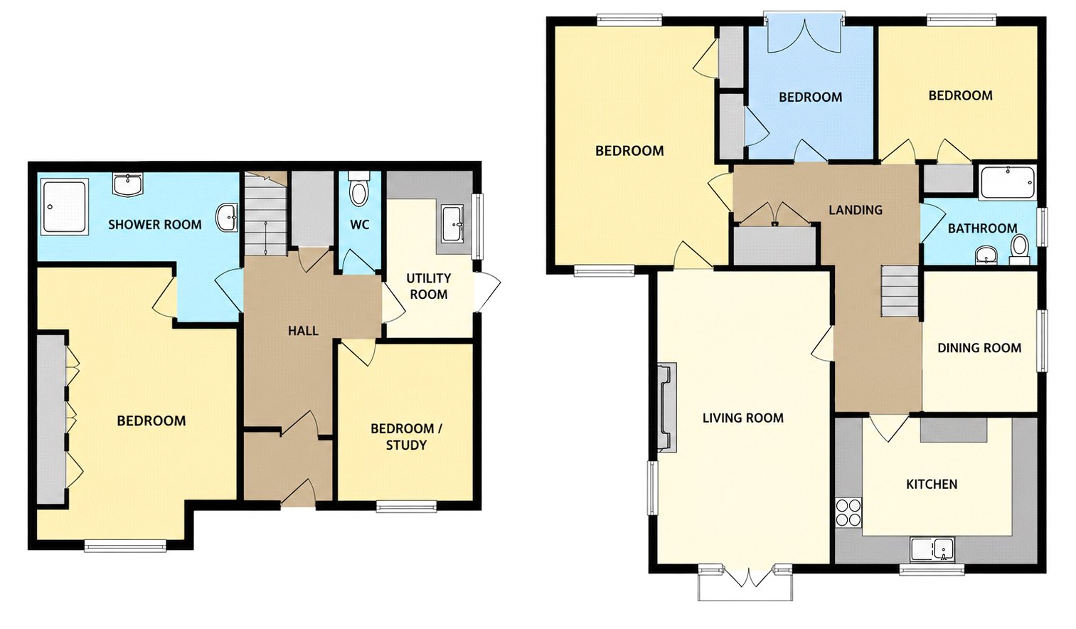 4, Southlands, Tenby floorplan
