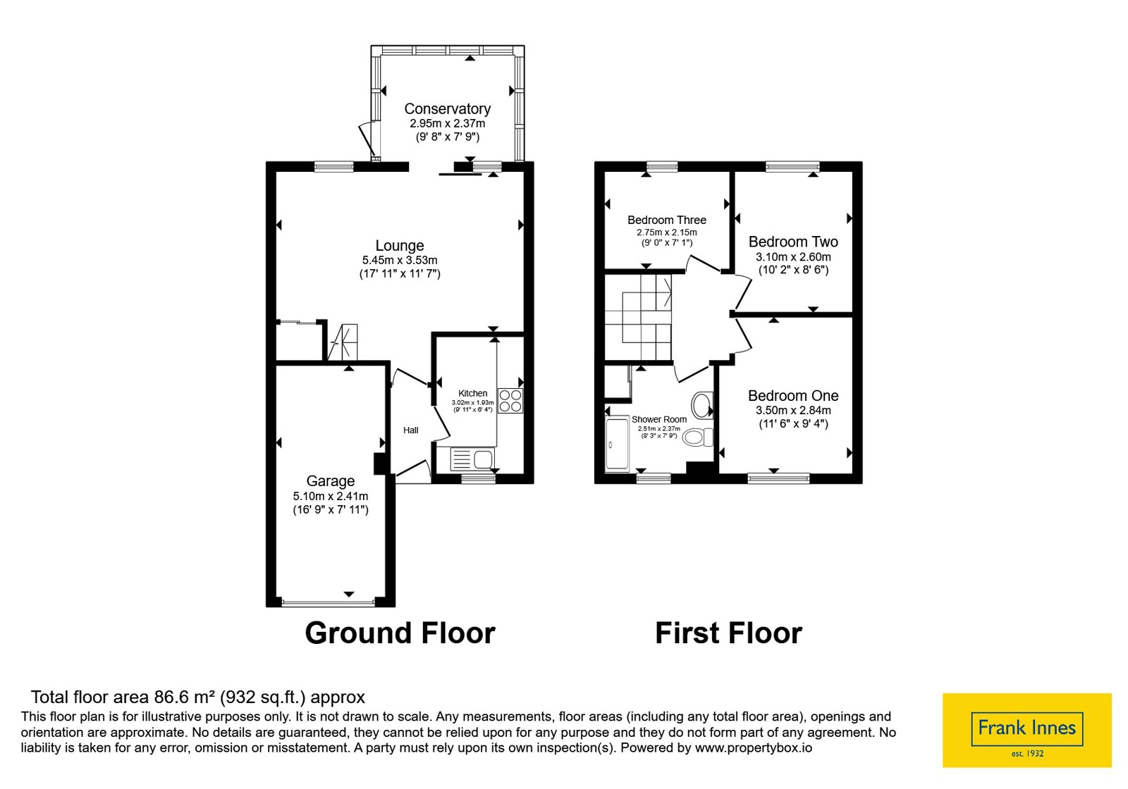 Markein, 7, Franklin Close, Nottinghamshire floorplan