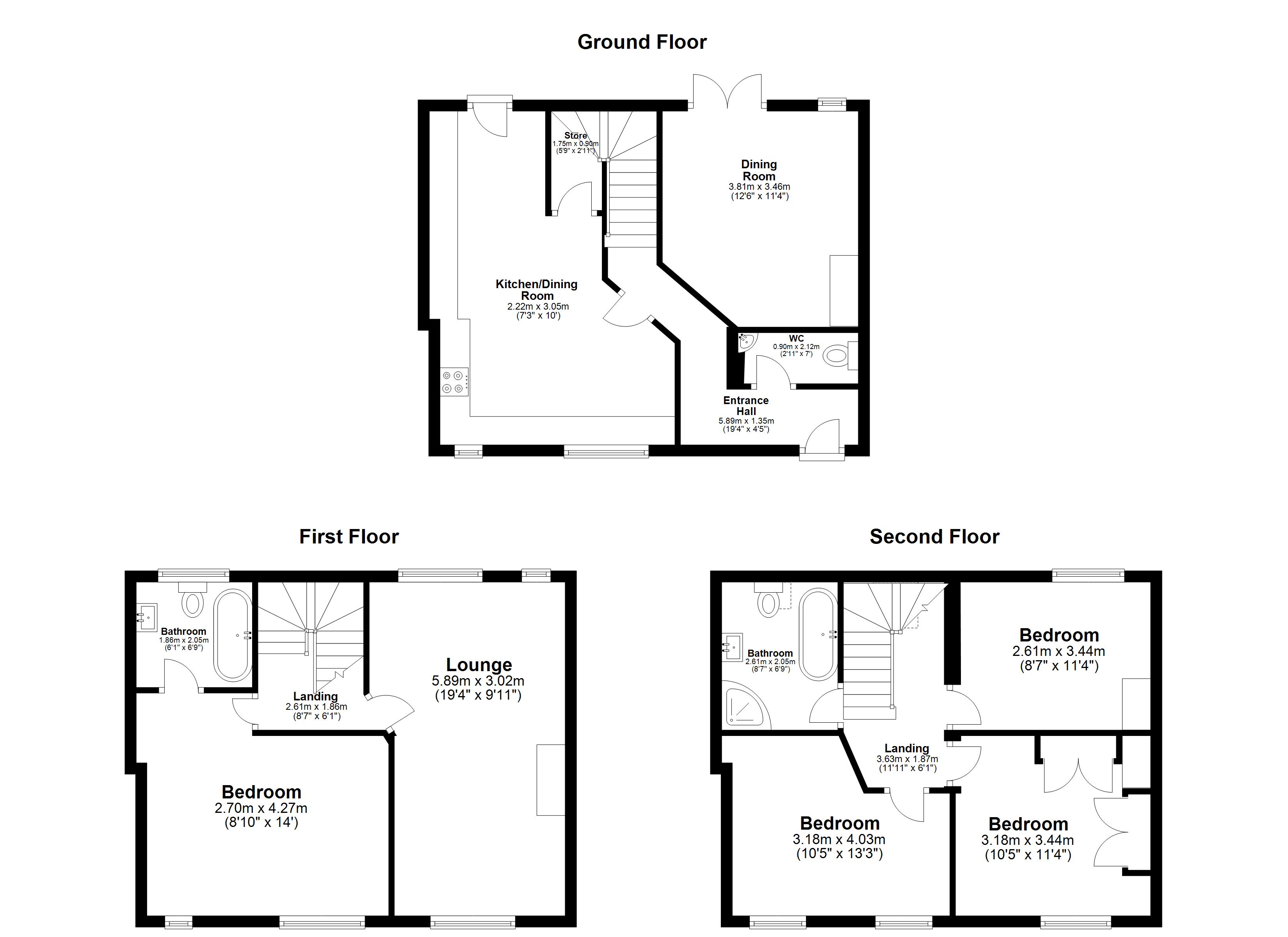 4 Bedrooms Terraced house for sale in Mitchell Street, Swaithe, Barnsley S70