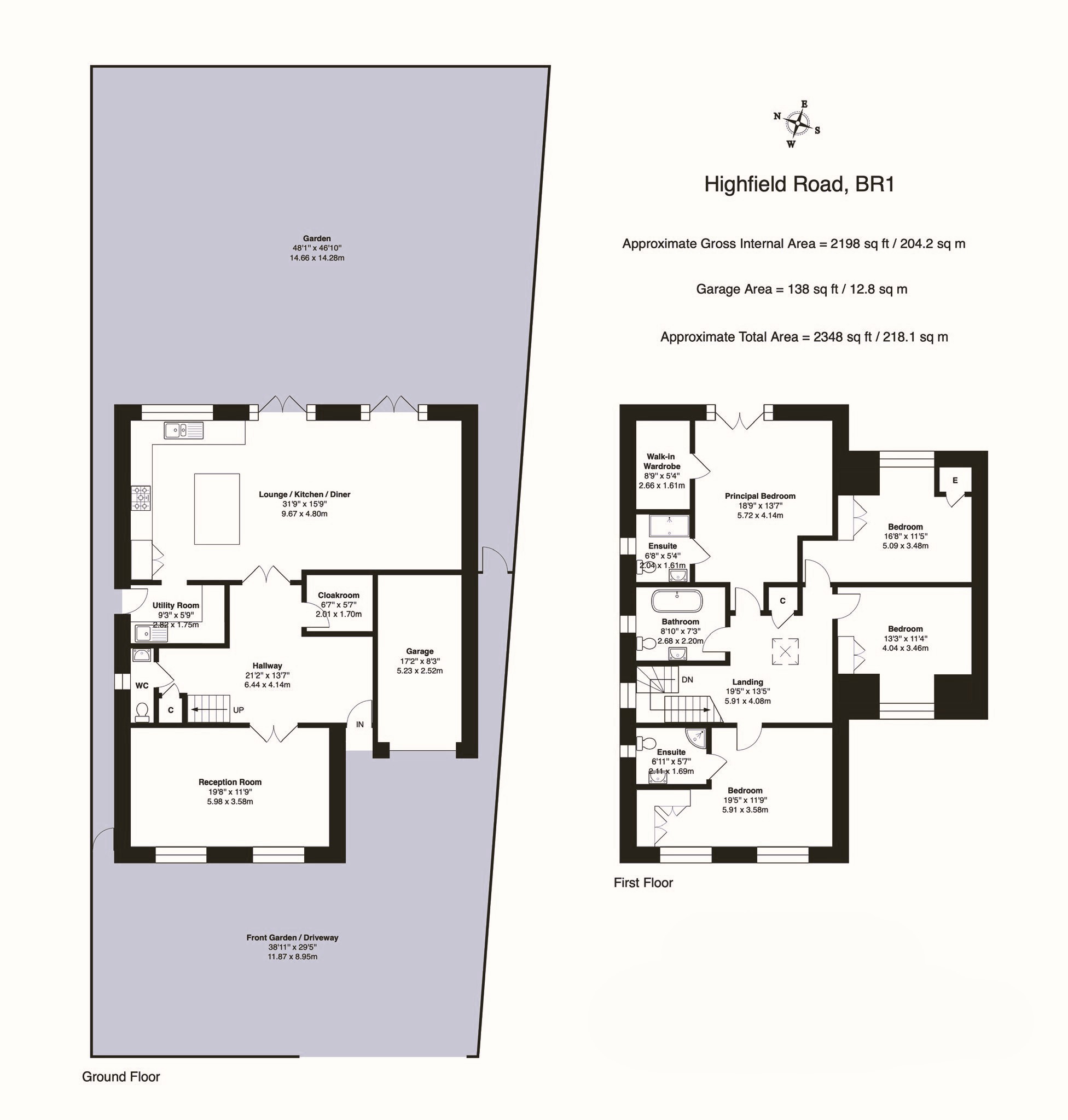 37, Highfield Road, Bromley floorplan