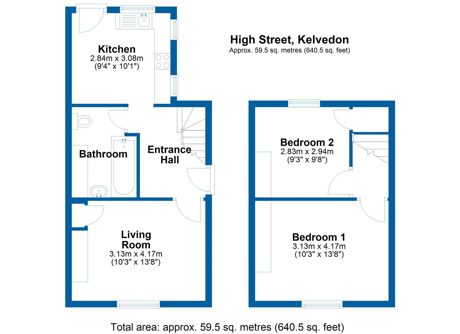 162, High Street, Colchester floorplan