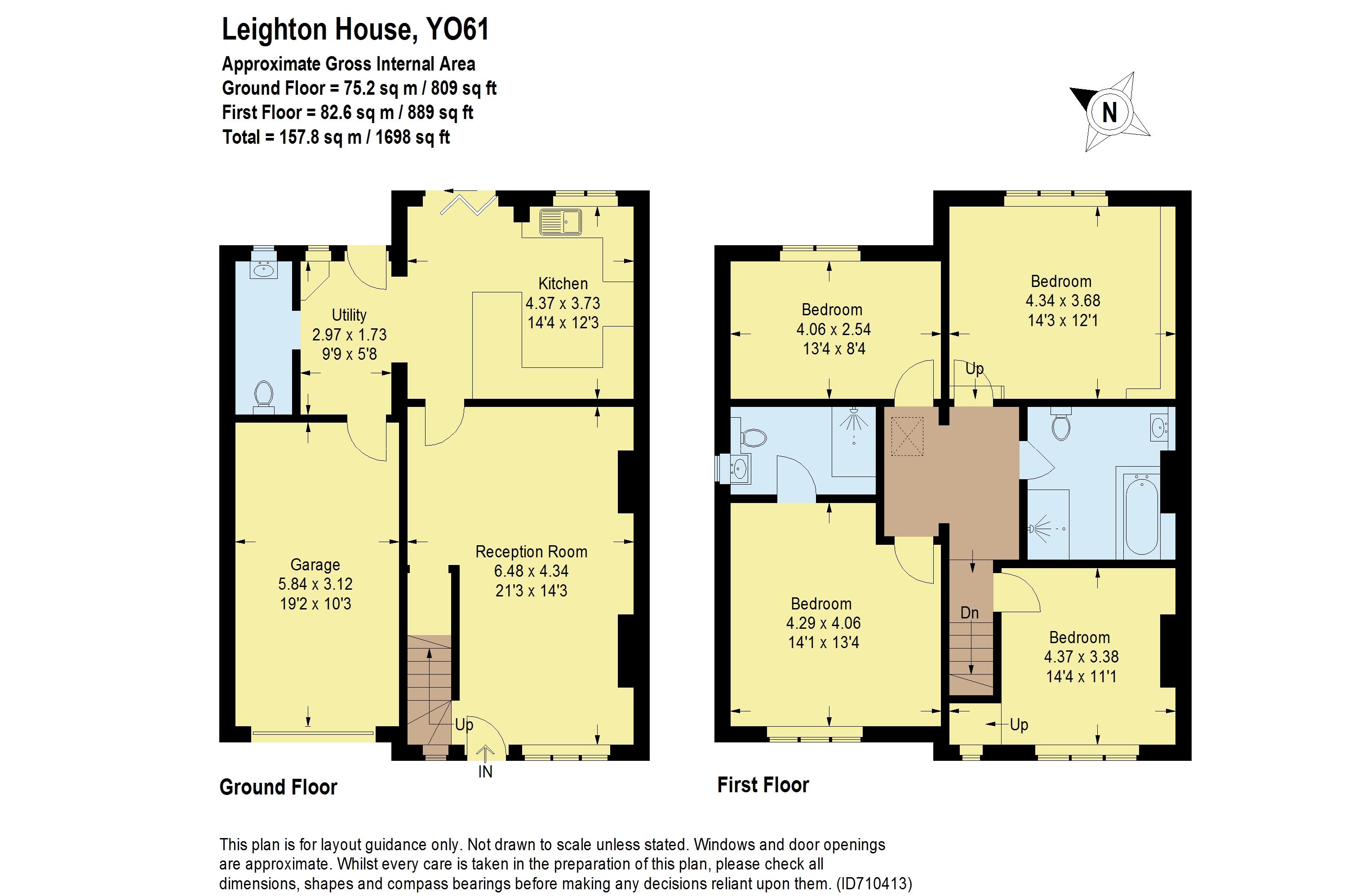 Easingwold Road, Huby, York YO61, 4 bedroom semidetached house for