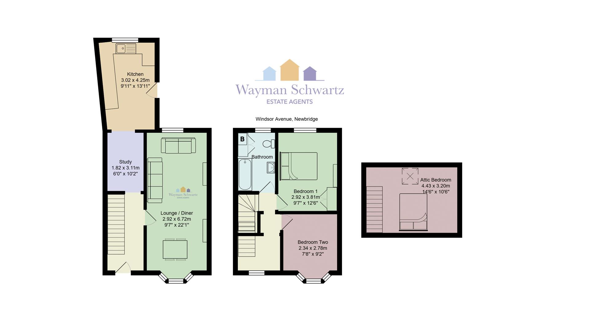 19, Windsor Avenue, Newport floorplan