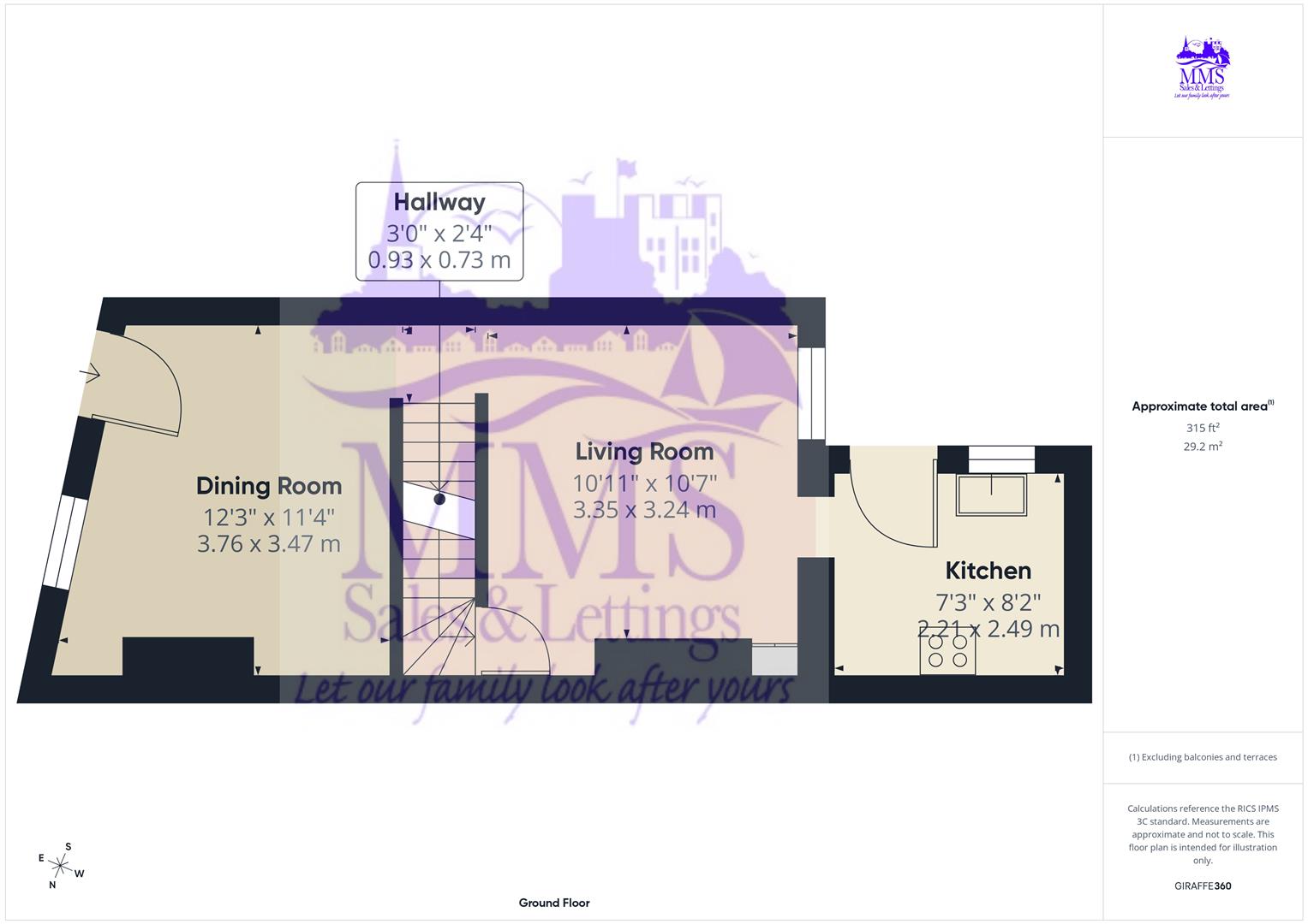 16, Charles Street, Strood floorplan