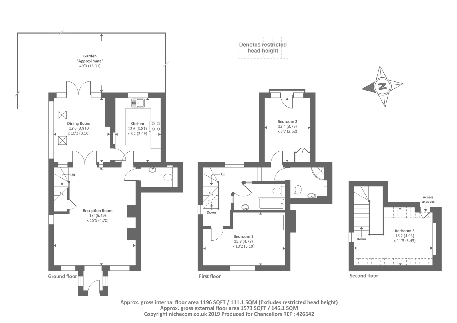 3 Bedrooms Semi-detached house for sale in Burchetts Green Road, Maidenhead SL6