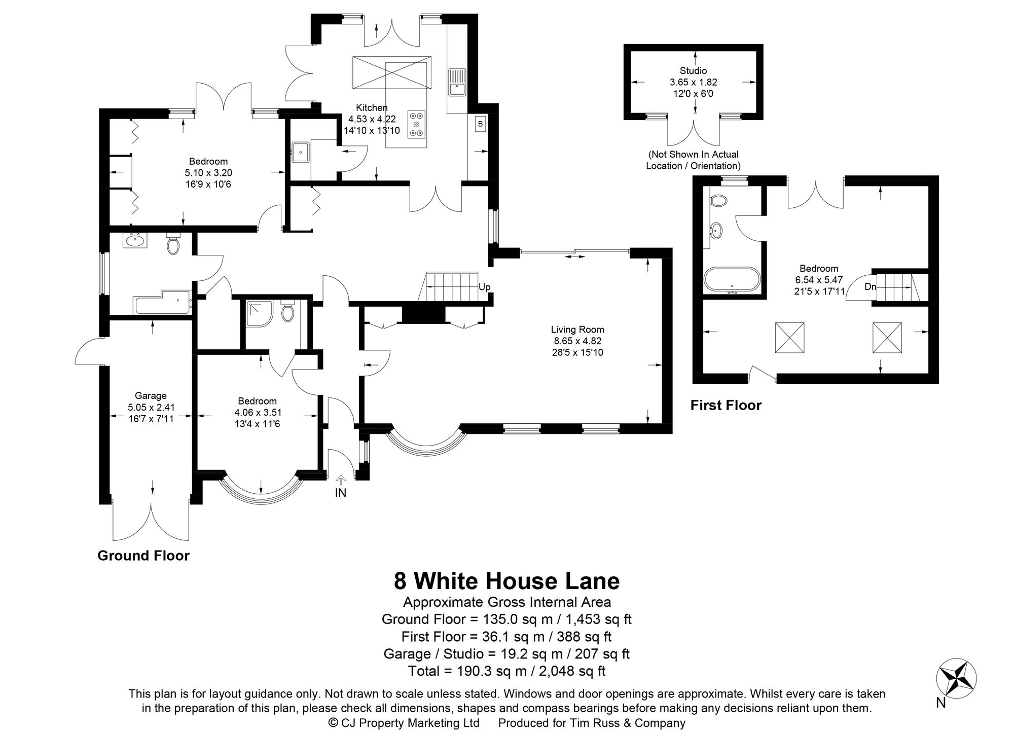 8 White House Lane, High Wycombe floorplan