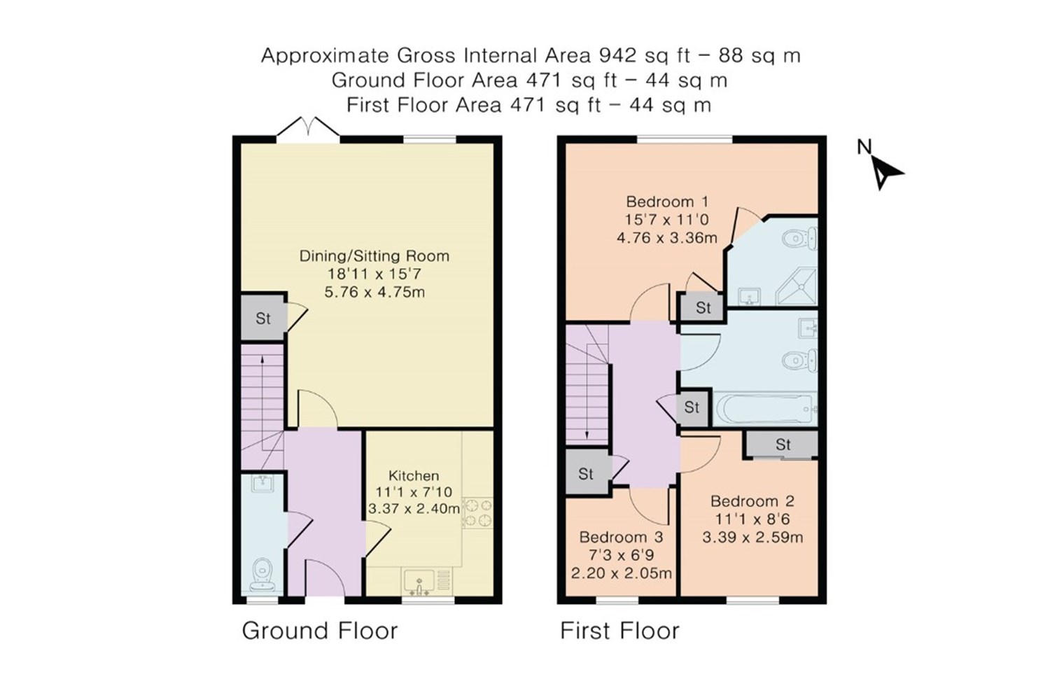 41, Reliance Way, Oxford floorplan