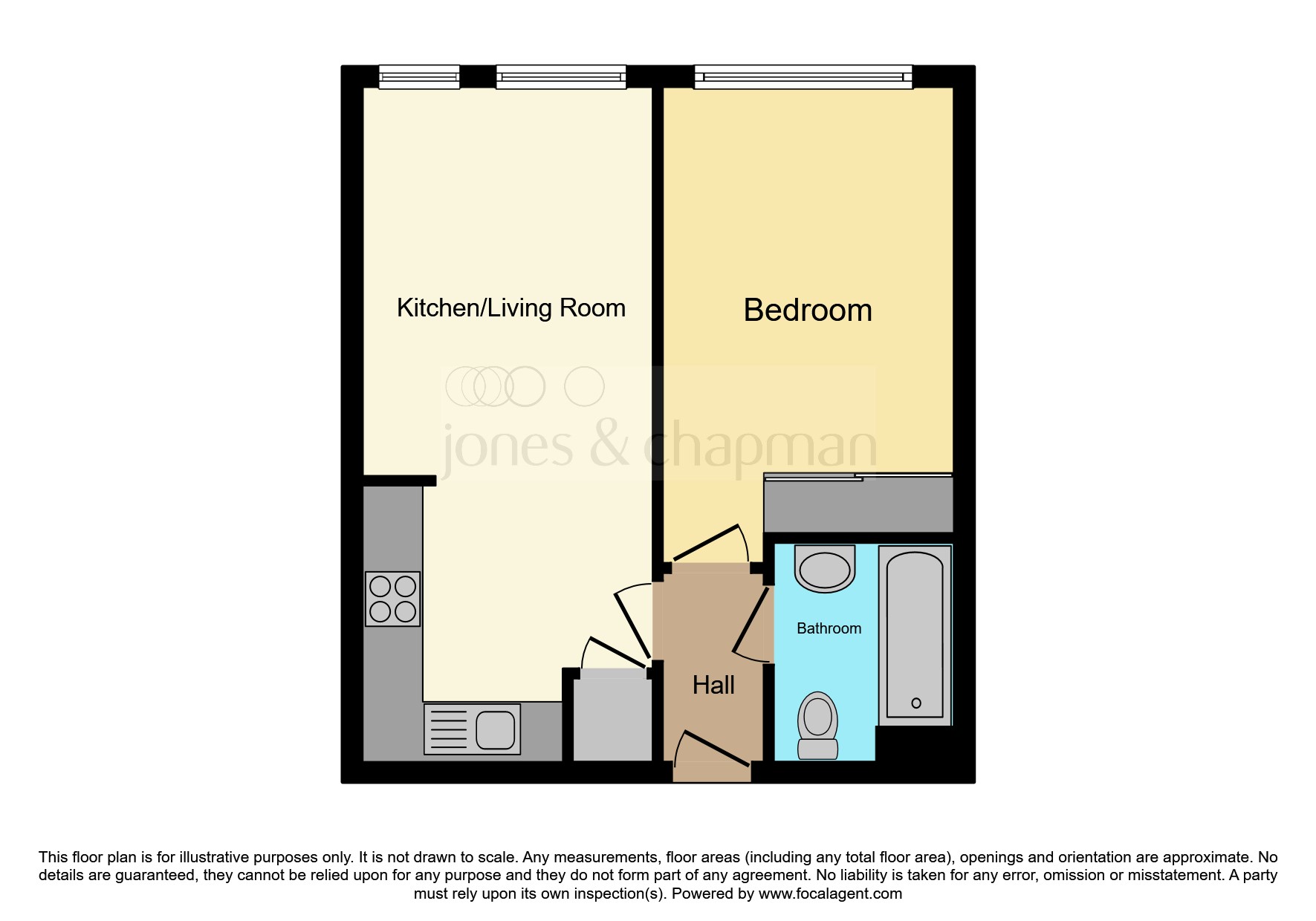 Apartment 71, 68, Falkner Street, Liverpool floorplan
