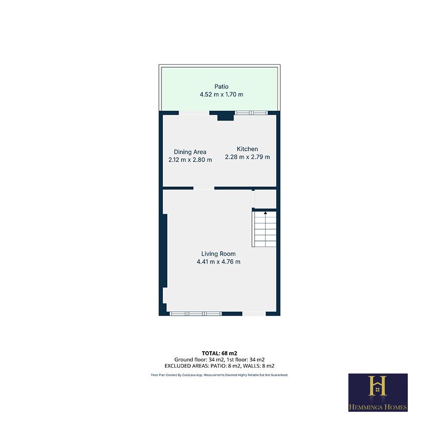 2, Centenary Quadrant, Motherwell floorplan