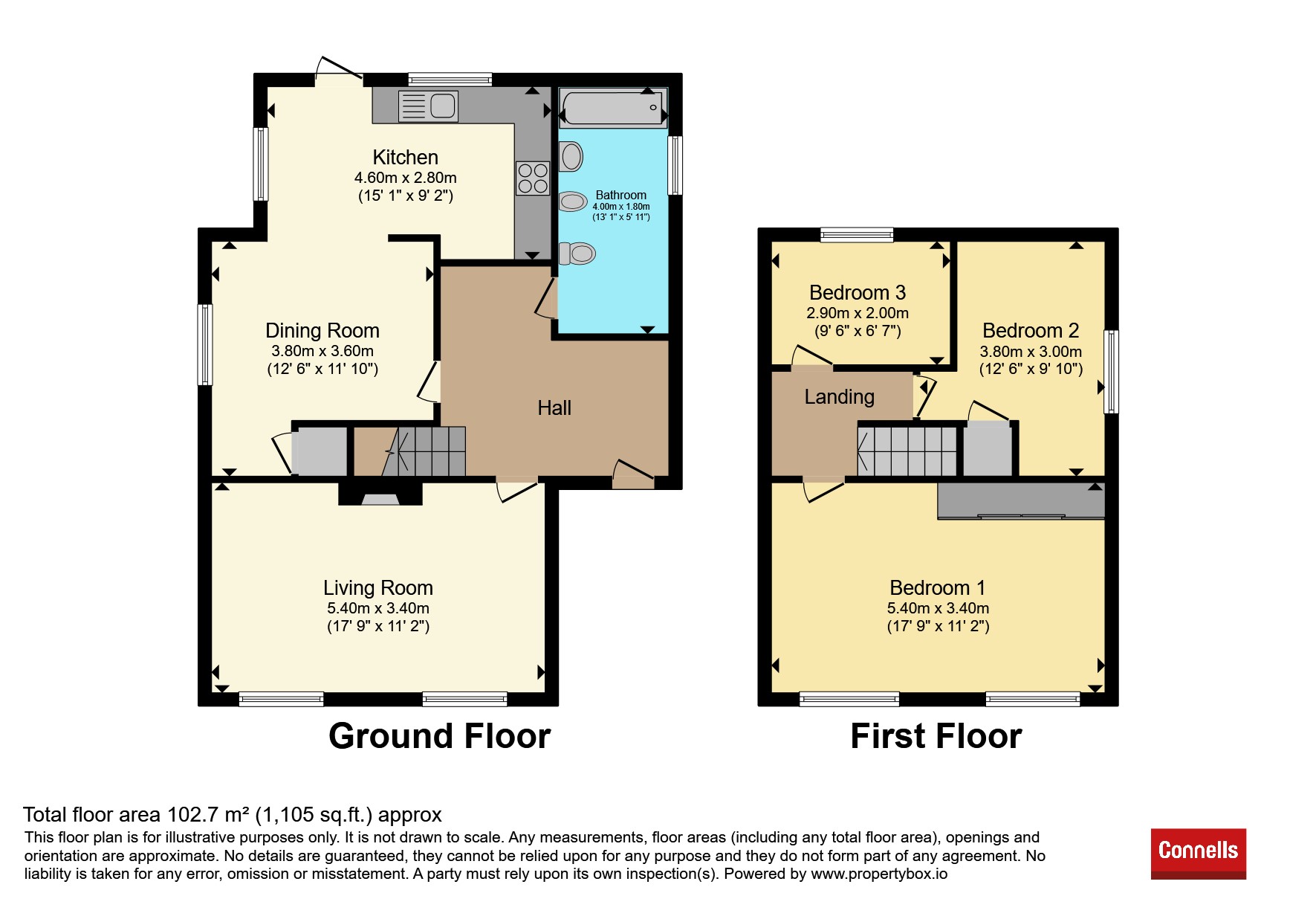 2, High View, Milton Keynes floorplan